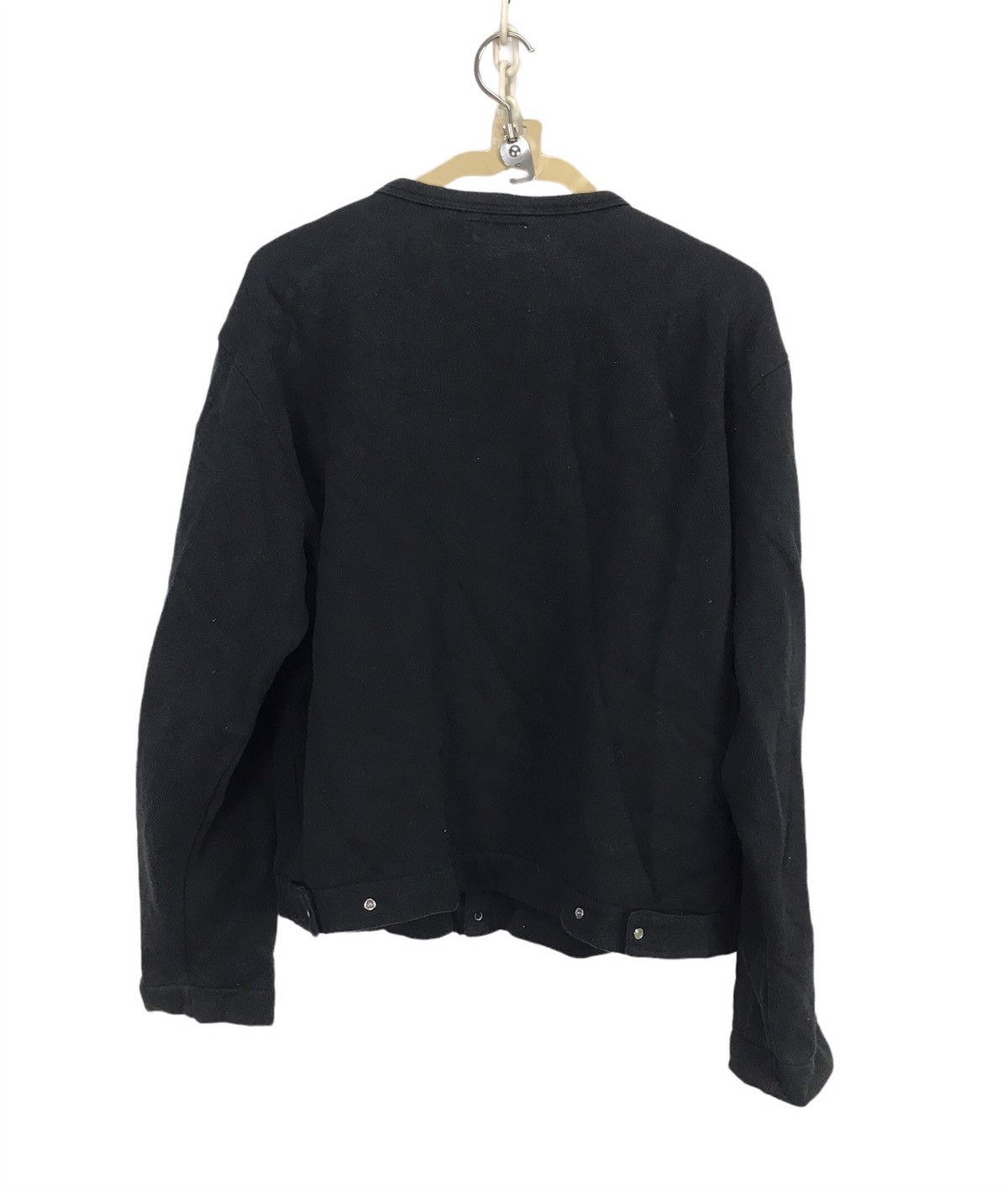 Designer × agnes b. Agnes B homme snap button sweater long sleeve Size L / US 10 / IT 46 - 2 Thumbnail