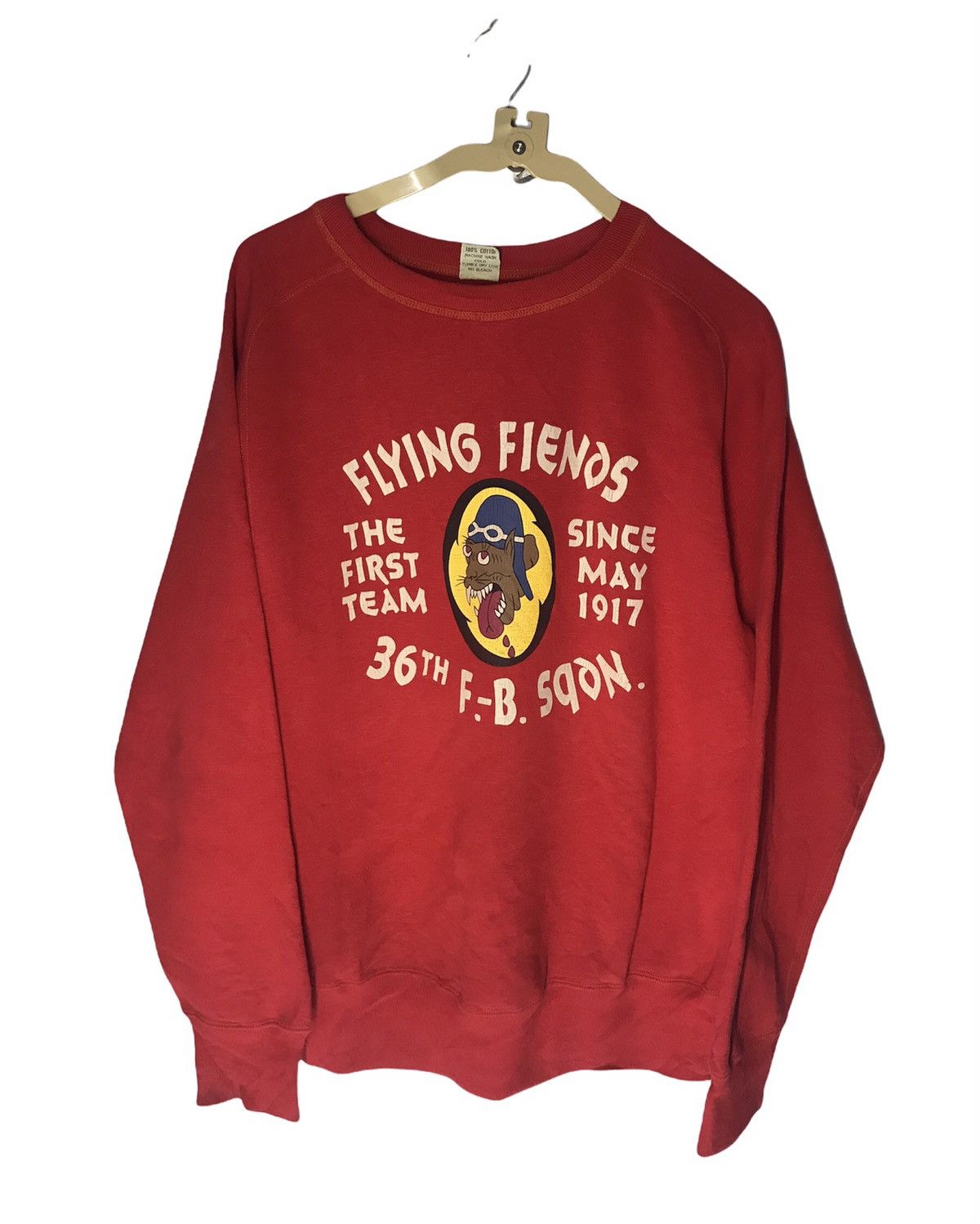 Buzz Rickson's × Designer Vintage crewneck sweatshirt by buzz rickson’s sportwear Size US M / EU 48-50 / 2 - 1 Thumbnail
