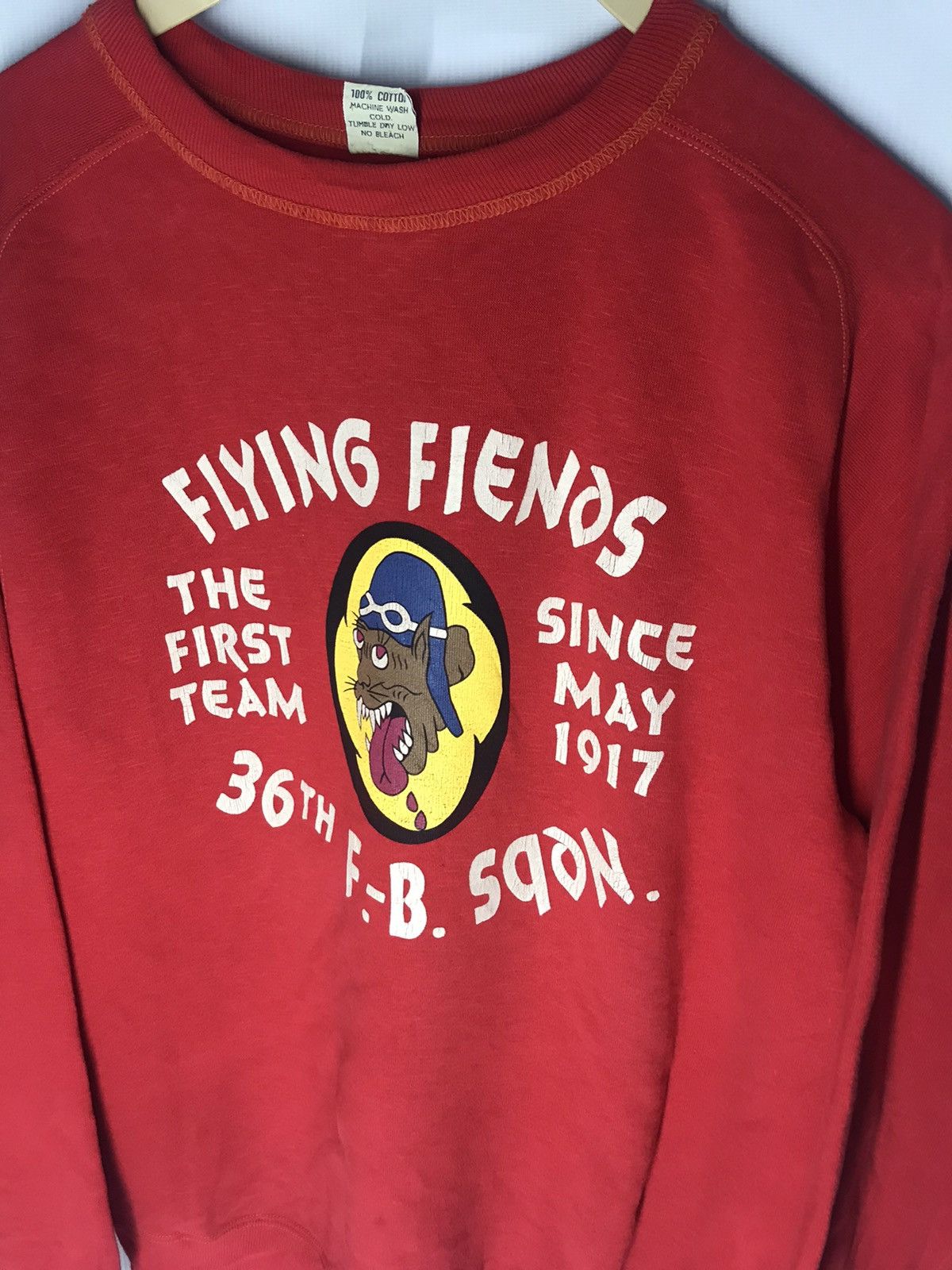 Buzz Rickson's × Designer Vintage crewneck sweatshirt by buzz rickson’s sportwear Size US M / EU 48-50 / 2 - 5 Thumbnail