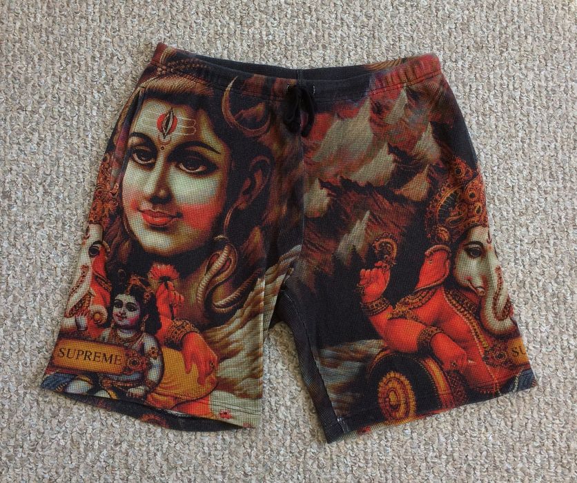 Supreme F/W 2019 Supreme Ganesh Waffle Shorts | Grailed