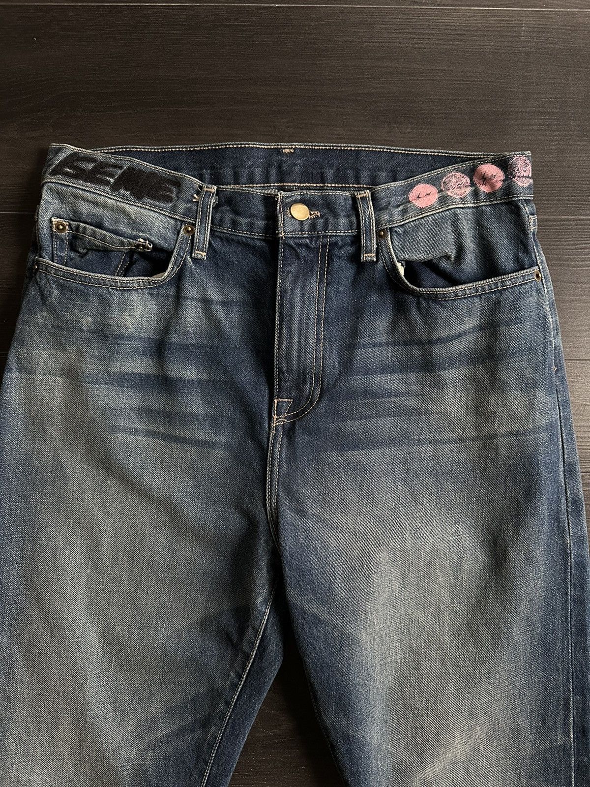 Fragment Design × Travis Scott Cactus Jack x Fragment Denim Jeans Size US 32 / EU 48 - 4 Thumbnail
