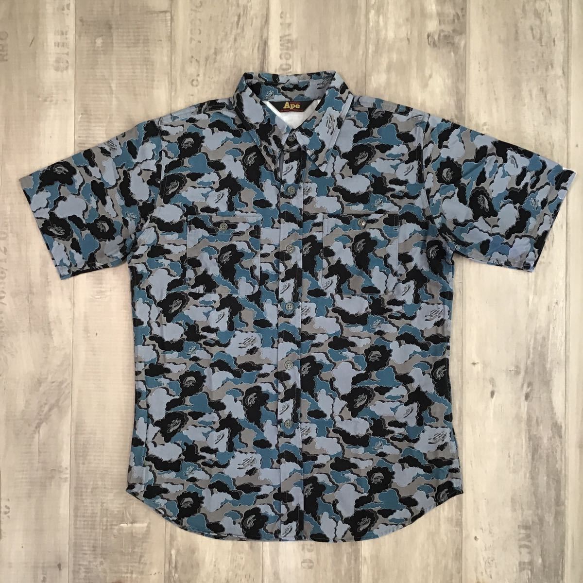 Bape × Kaws BAPE× kaws cloud camo Work shirt Size US S / EU 44-46 / 1 - 1 Thumbnail