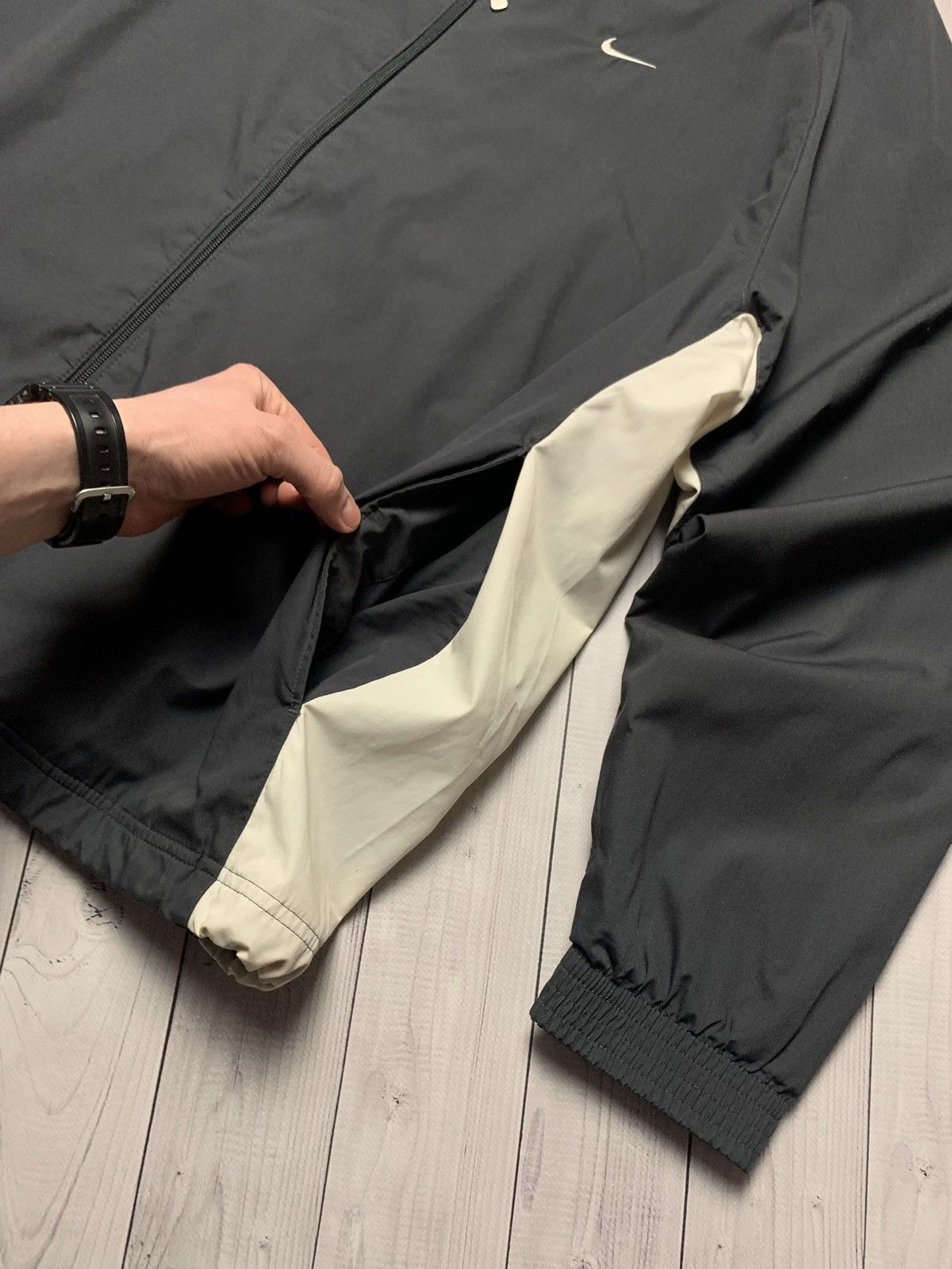Nike × Vintage Vintage Nike track jacket logo swoosh size XXL Size US XXL / EU 58 / 5 - 6 Thumbnail