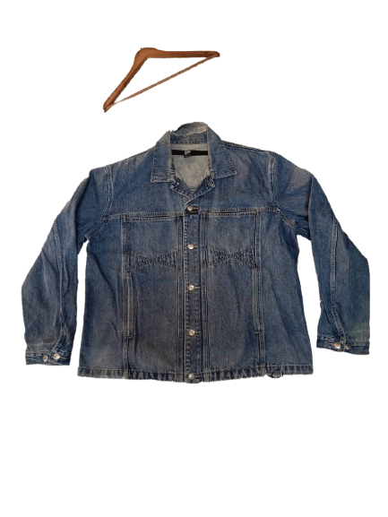 Marithe + Francois Girbaud × Vintage VINTAGE MARITHE FRANCOIS GIRBAUD DISTRESED WORKER DENIM Size US XL / EU 56 / 4 - 1 Thumbnail