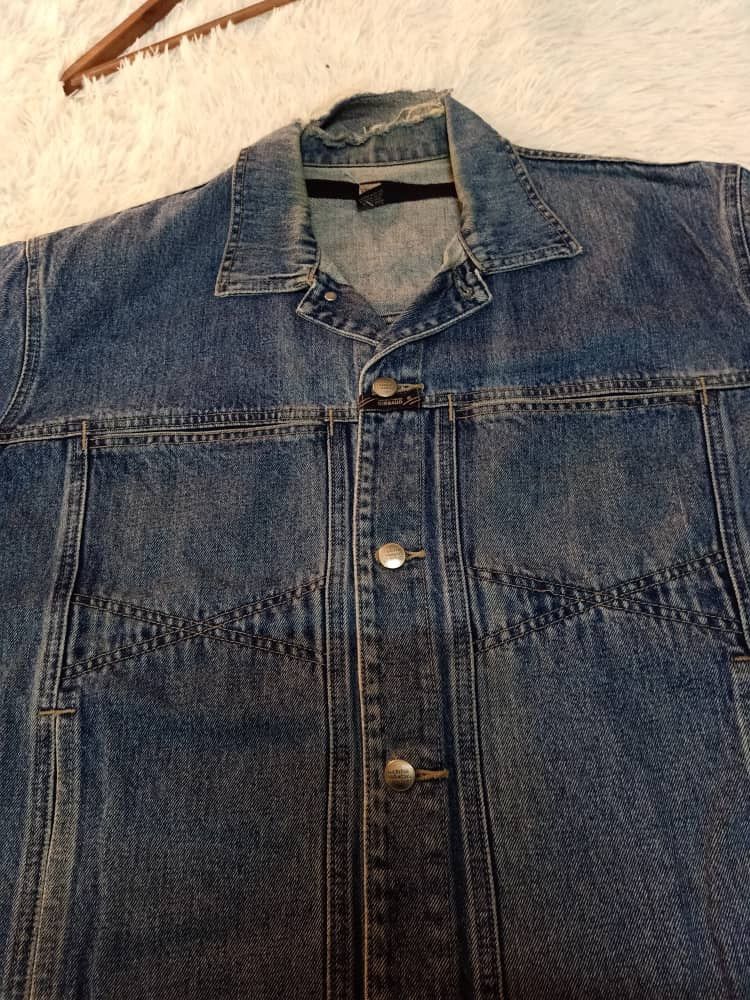 Marithe + Francois Girbaud × Vintage VINTAGE MARITHE FRANCOIS GIRBAUD DISTRESED WORKER DENIM Size US XL / EU 56 / 4 - 7 Thumbnail