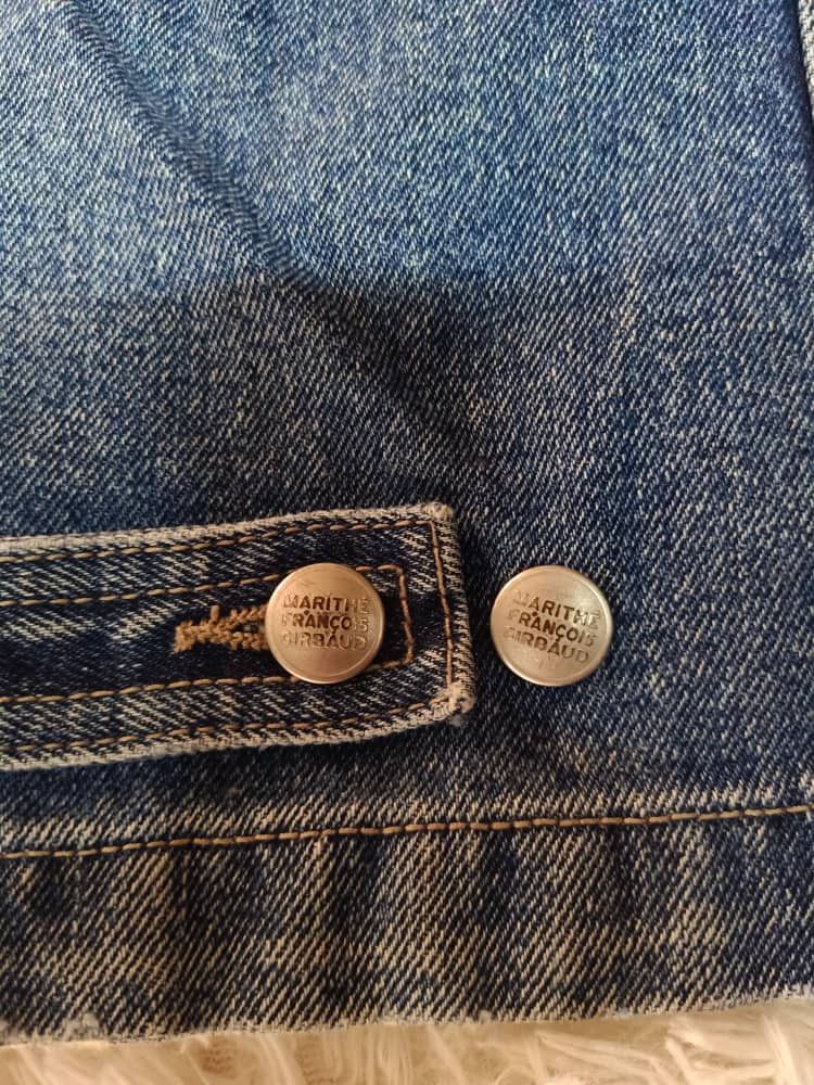 Marithe + Francois Girbaud × Vintage VINTAGE MARITHE FRANCOIS GIRBAUD DISTRESED WORKER DENIM Size US XL / EU 56 / 4 - 4 Thumbnail
