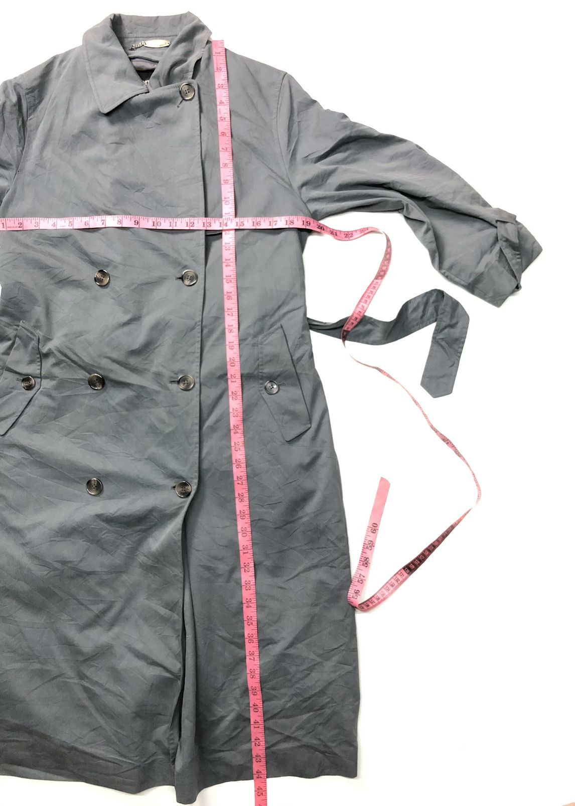 Pierre Cardin × Vintage VINTAGE PIERRE CARDIN PARIS BELTED TRENCH COAT Size US S / EU 44-46 / 1 - 13 Thumbnail