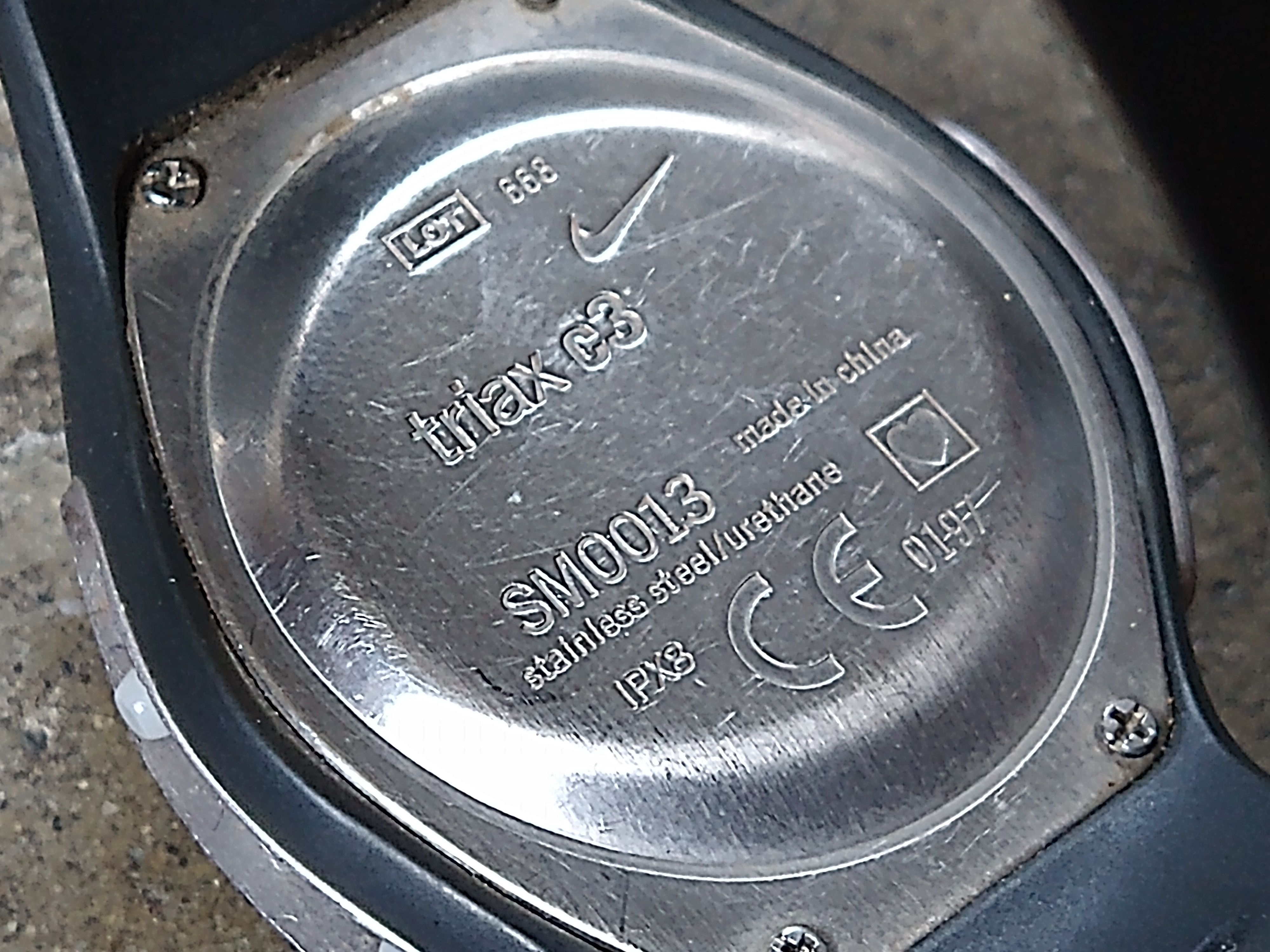Nike Nike Watch Black Digital Sports FLAW Size ONE SIZE - 10 Thumbnail