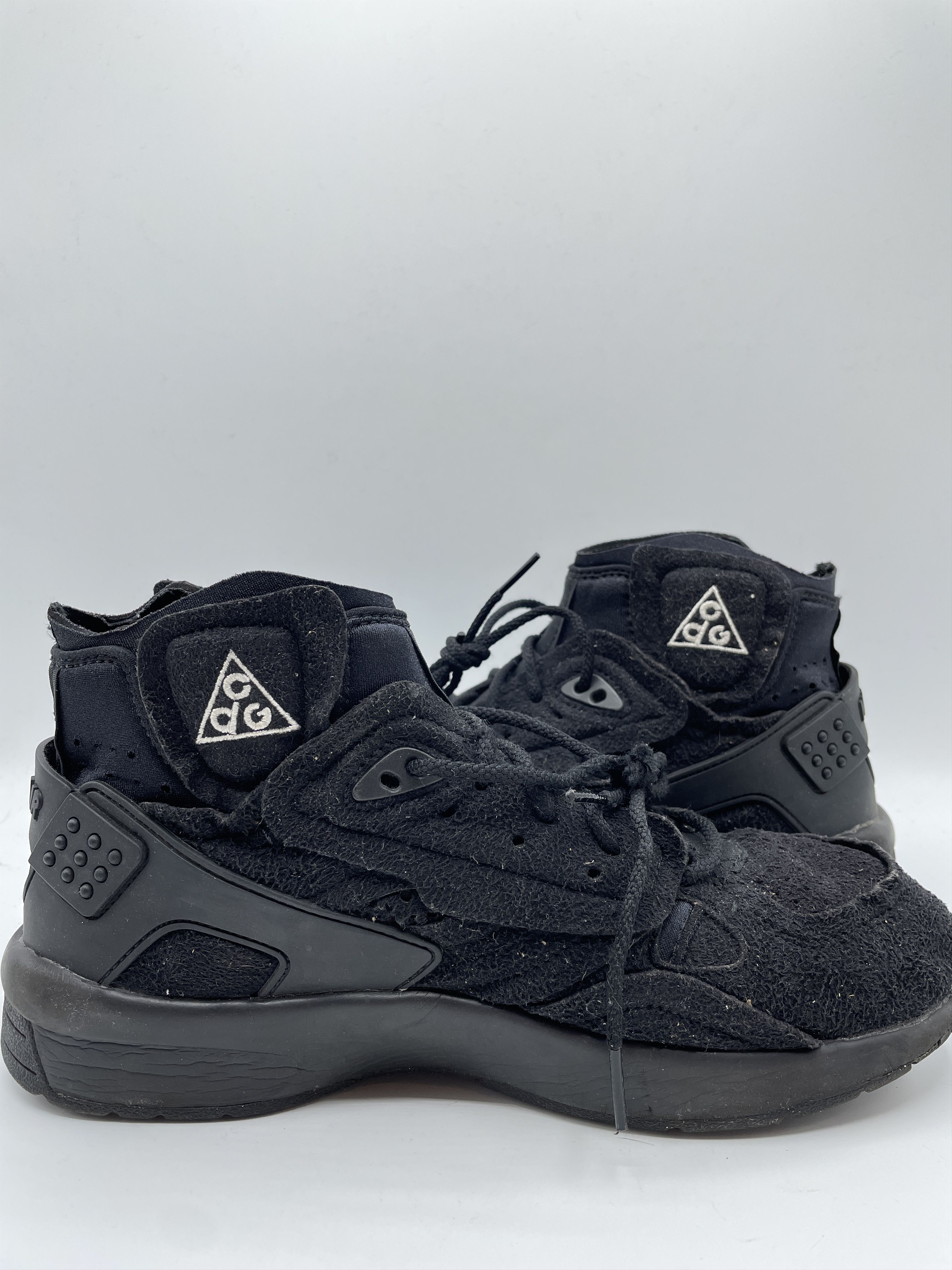 Comme des Garcons × Nike Comme Des Garcons Nike Air Mowabb Black Size US 8 / EU 41 - 4 Thumbnail