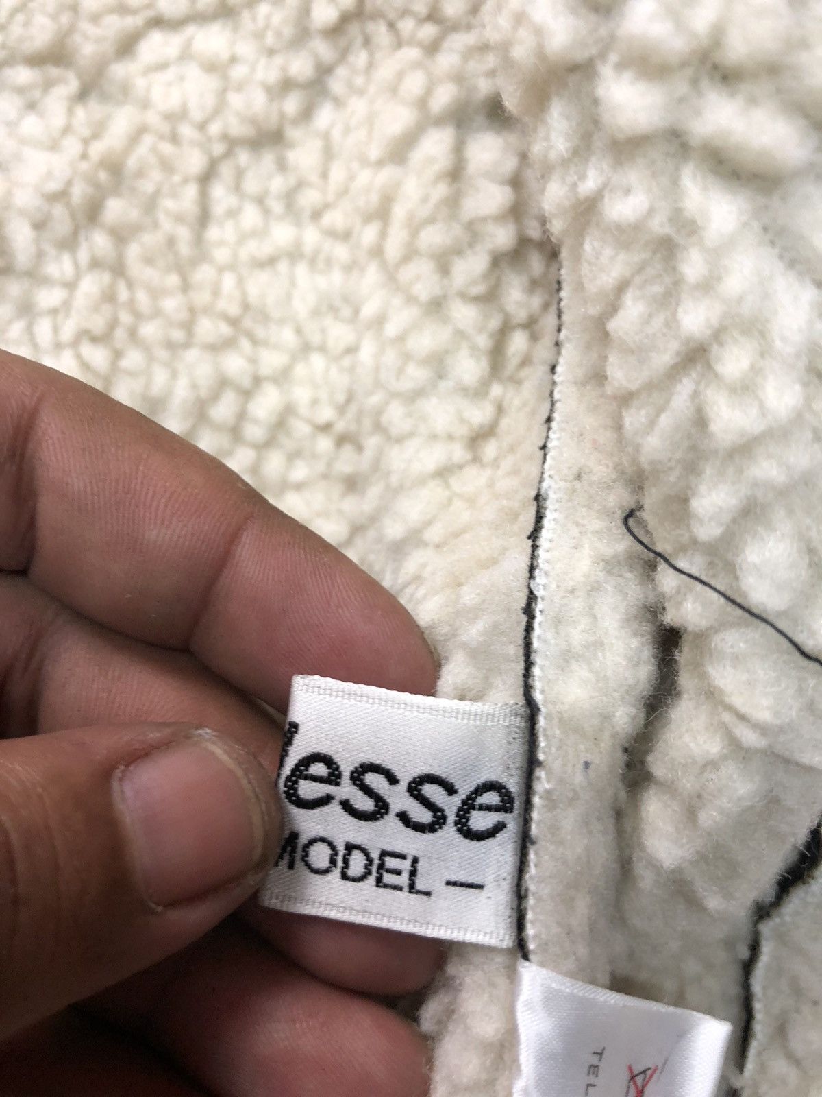 Other × Vintage VINTAGE DIABLESSE PARIS MODEL SUEDE SHERPA INNER JACKET Size US M / EU 48-50 / 2 - 5 Thumbnail