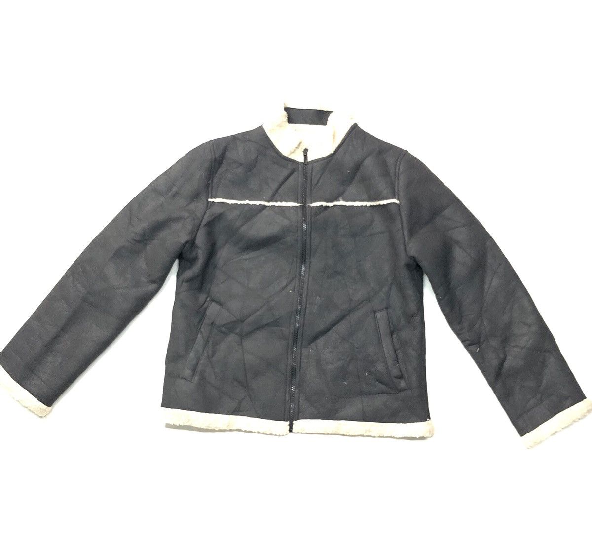 Other × Vintage VINTAGE DIABLESSE PARIS MODEL SUEDE SHERPA INNER JACKET Size US M / EU 48-50 / 2 - 1 Thumbnail