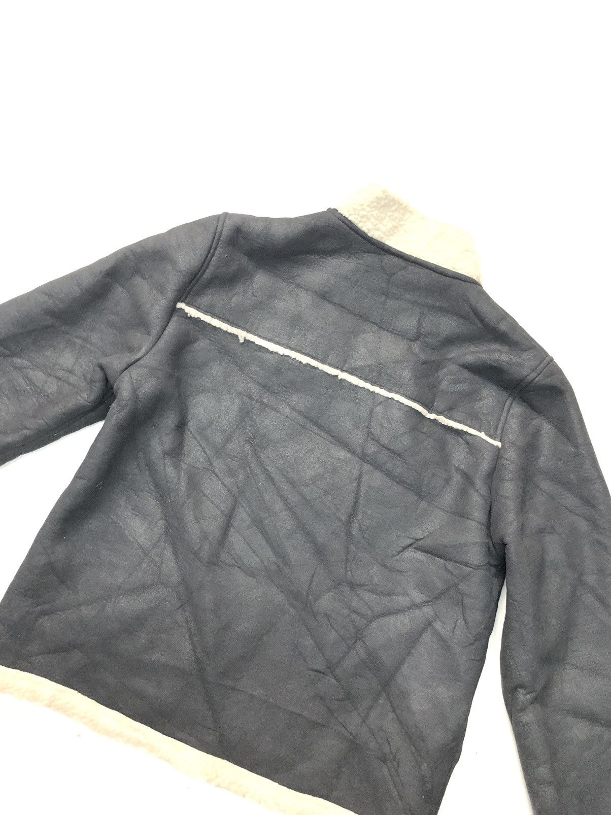 Other × Vintage VINTAGE DIABLESSE PARIS MODEL SUEDE SHERPA INNER JACKET Size US M / EU 48-50 / 2 - 9 Thumbnail