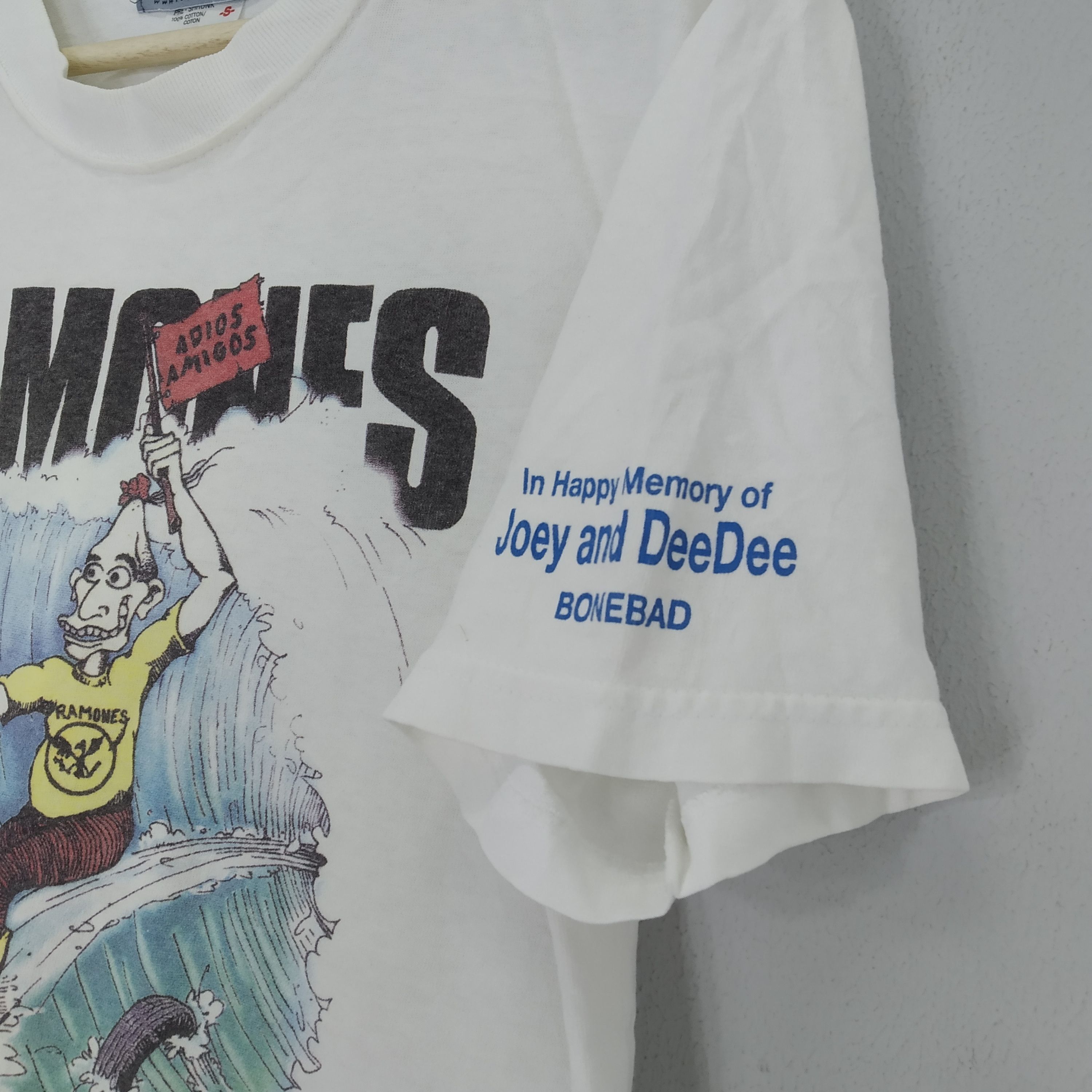 Band Tees × Vintage Vintage 2003 Ramones Band Punk Rock Promo Music T-shirt Size US M / EU 48-50 / 2 - 7 Thumbnail