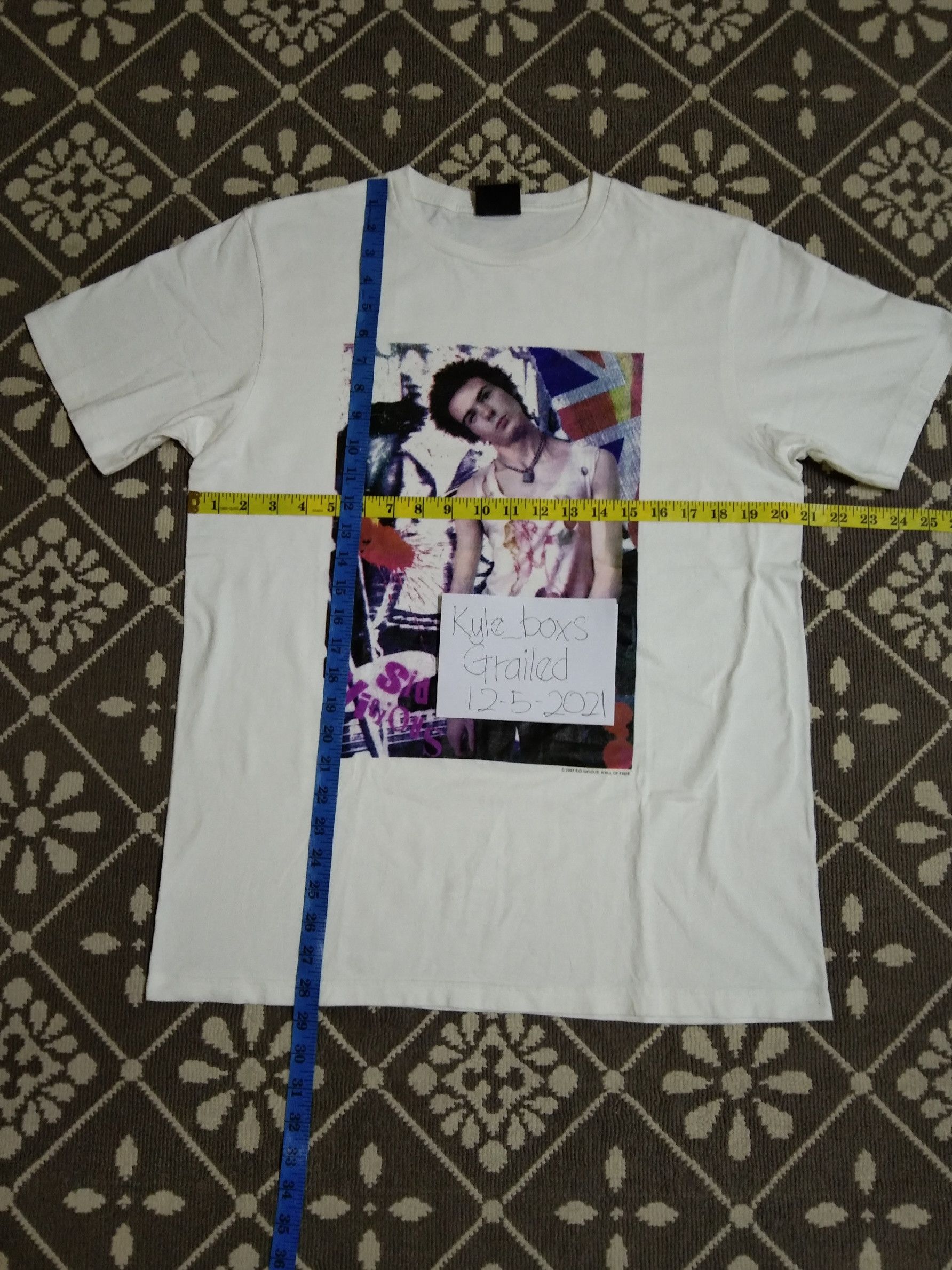 Band Tees × Other VINTAGE Y2K Wall Of Fame SID VICIOUS tshirt Size US L / EU 52-54 / 3 - 2 Thumbnail