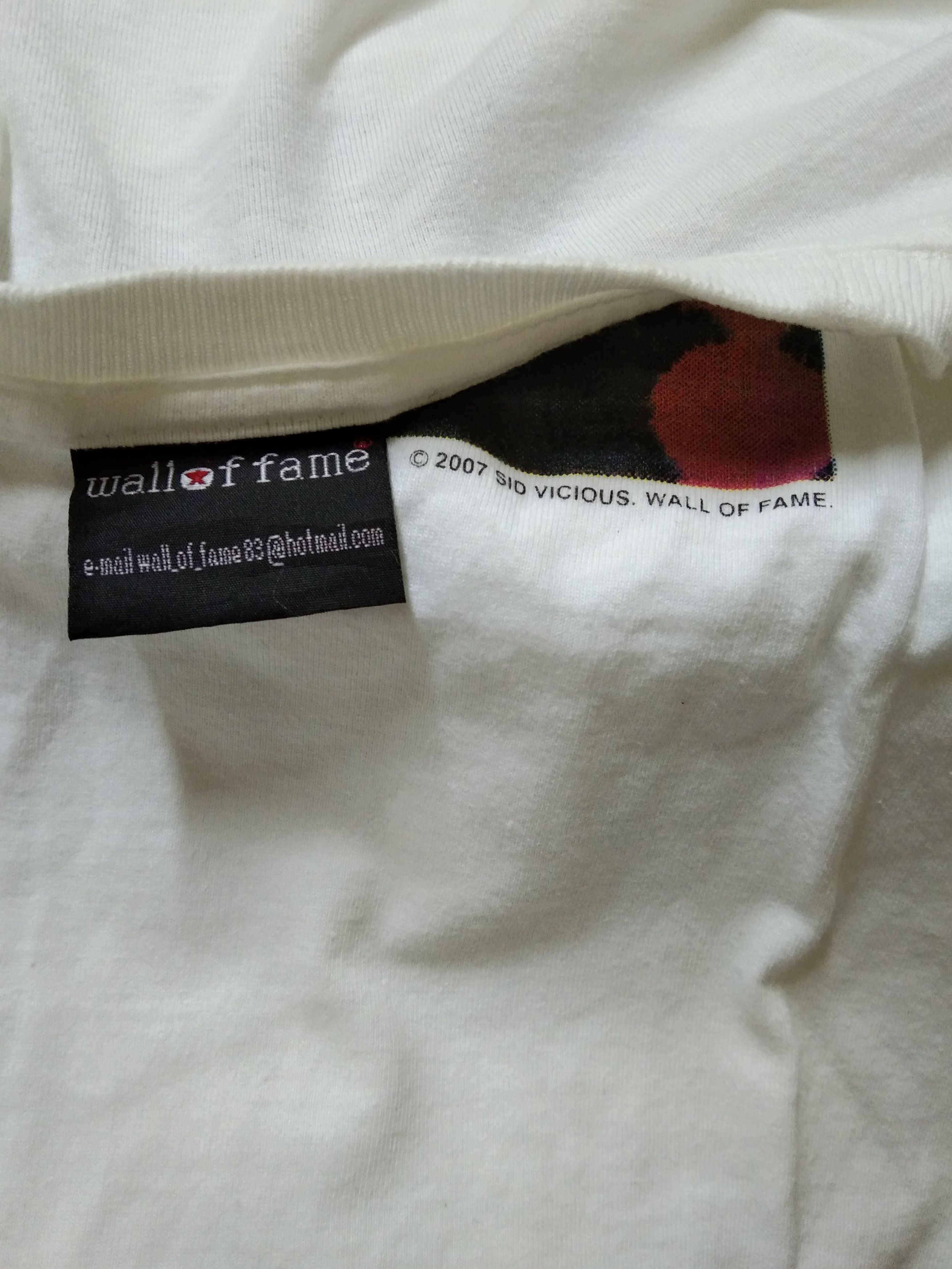 Band Tees × Other VINTAGE Y2K Wall Of Fame SID VICIOUS tshirt Size US L / EU 52-54 / 3 - 4 Thumbnail