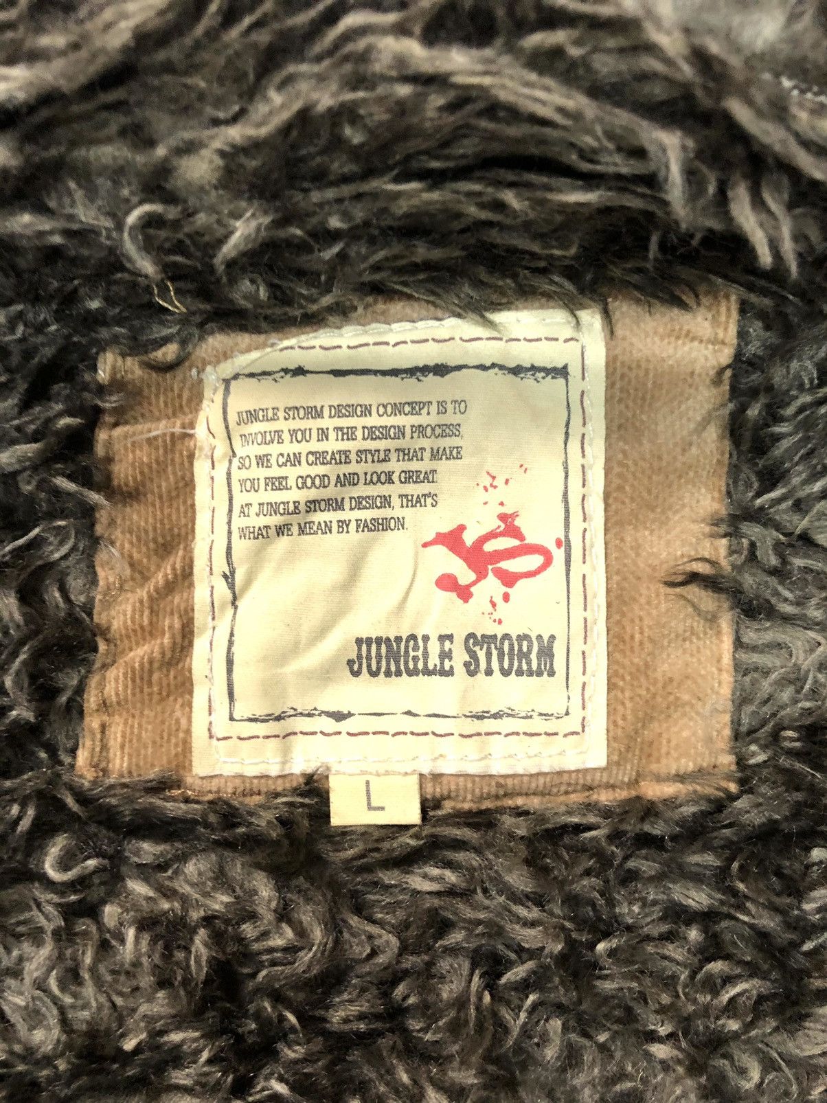 Jungles × Vintage VINTAGE JUNGLE STORM CORDUROY SHEARPA INNER JACKET Size US M / EU 48-50 / 2 - 4 Thumbnail