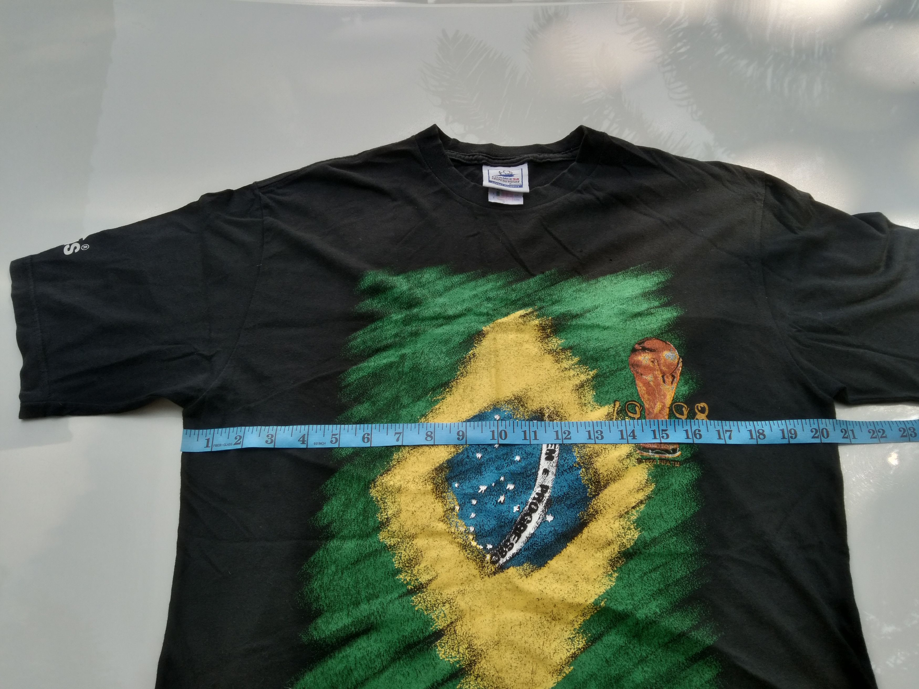 Adidas 💥FIFA World Cup 1998 ADIDAS PROMO T-shirt Size US M / EU 48-50 / 2 - 12 Thumbnail