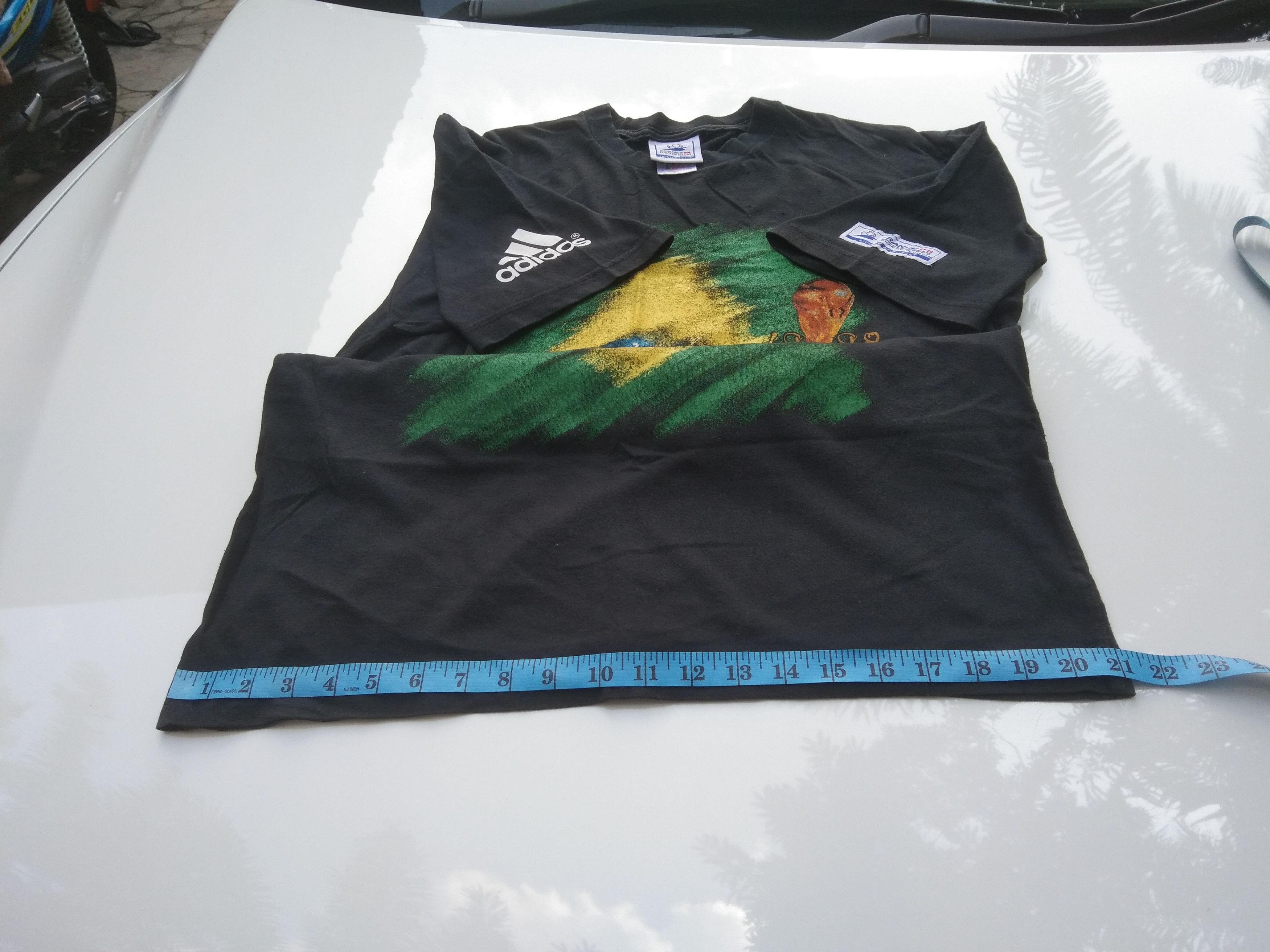 Adidas 💥FIFA World Cup 1998 ADIDAS PROMO T-shirt Size US M / EU 48-50 / 2 - 13 Thumbnail
