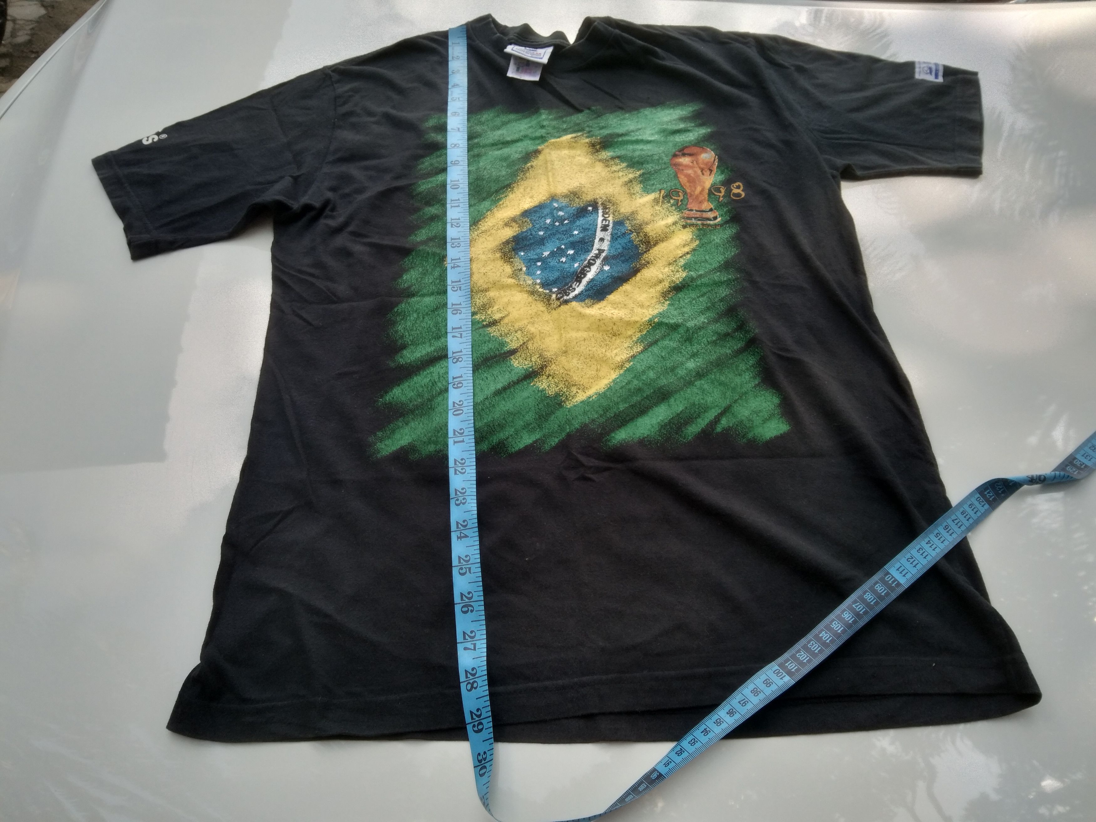 Adidas 💥FIFA World Cup 1998 ADIDAS PROMO T-shirt Size US M / EU 48-50 / 2 - 11 Thumbnail
