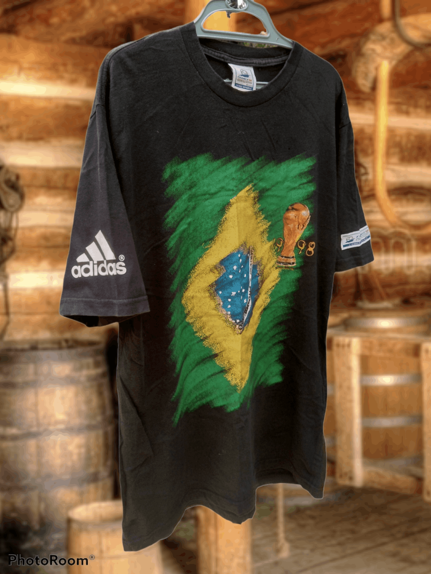 Adidas 💥FIFA World Cup 1998 ADIDAS PROMO T-shirt Size US M / EU 48-50 / 2 - 2 Thumbnail