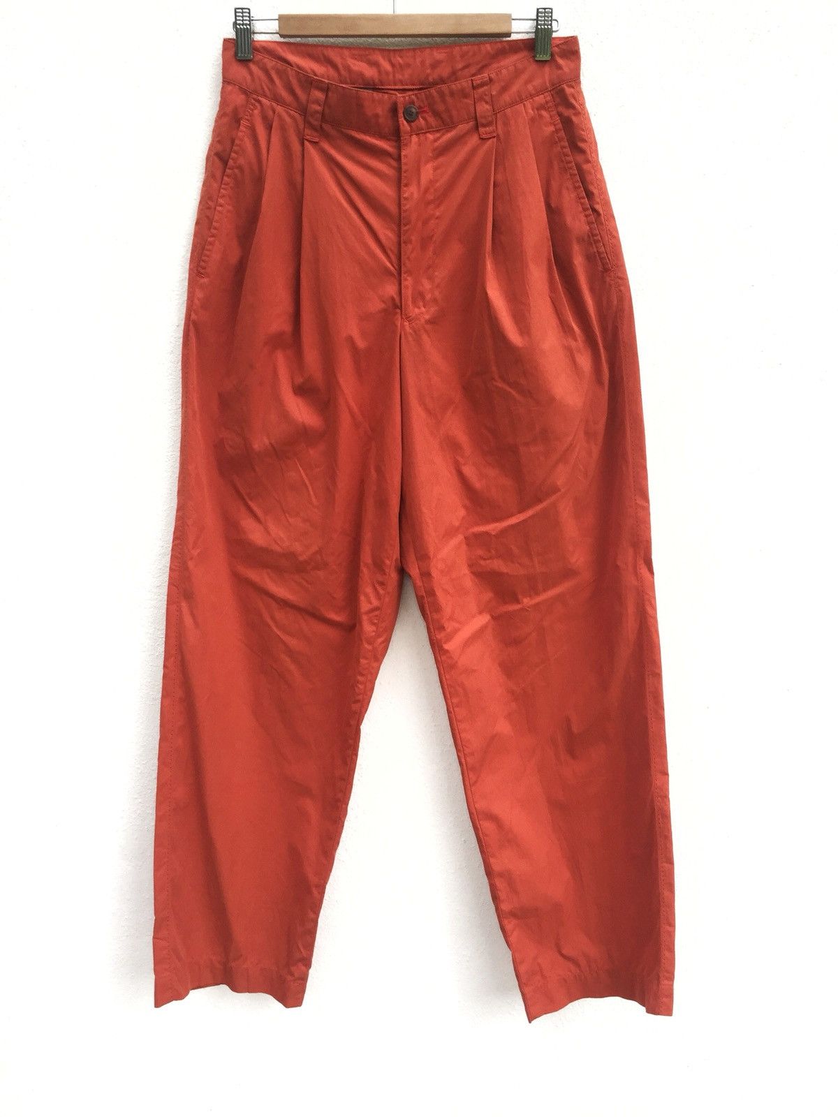 Issey Miyake GRAIL🔥Issey Miyake 🍊🎈Gabardine Linen Blend Pants Size US 30 / EU 46 - 1 Thumbnail