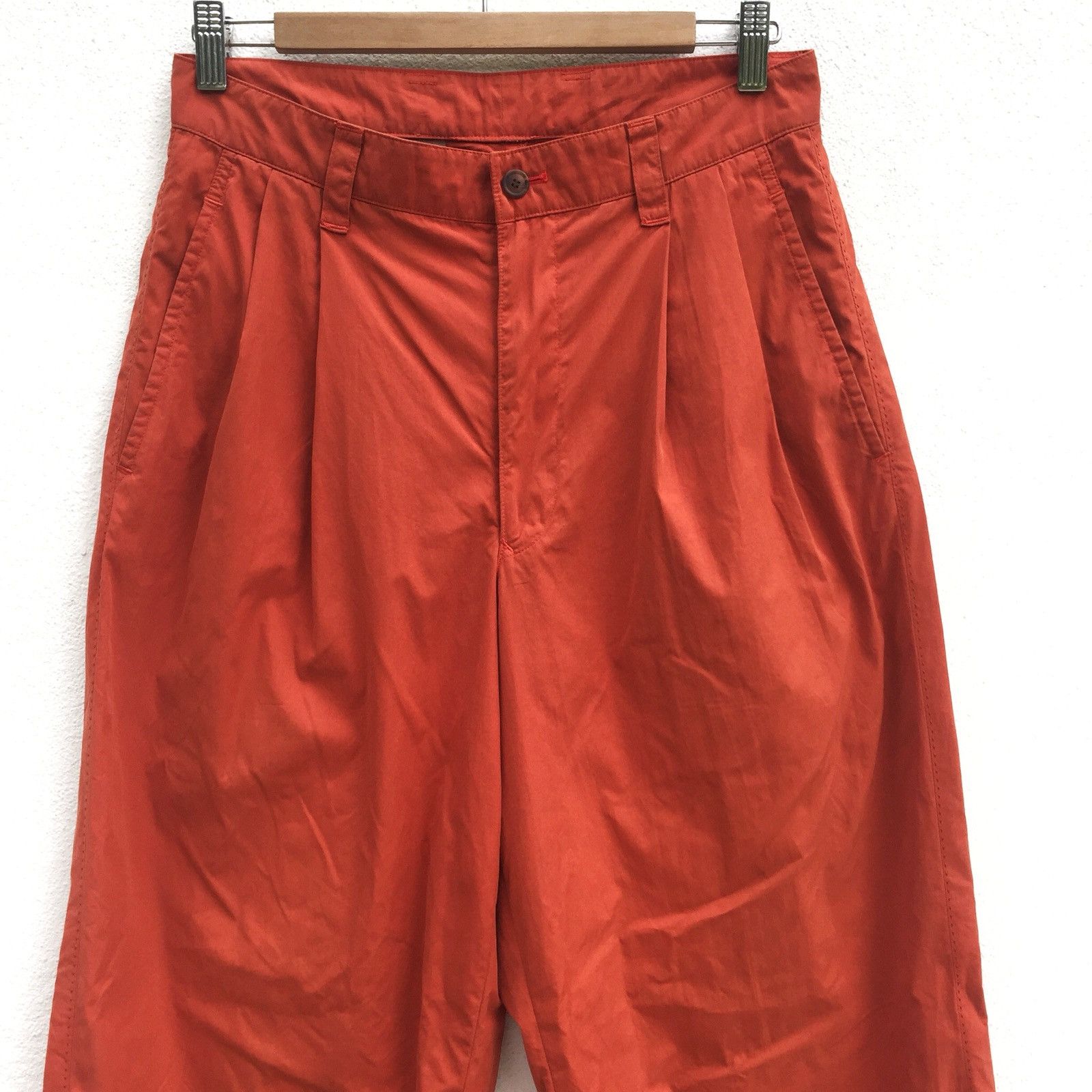 Issey Miyake GRAIL🔥Issey Miyake 🍊🎈Gabardine Linen Blend Pants Size US 30 / EU 46 - 5 Thumbnail