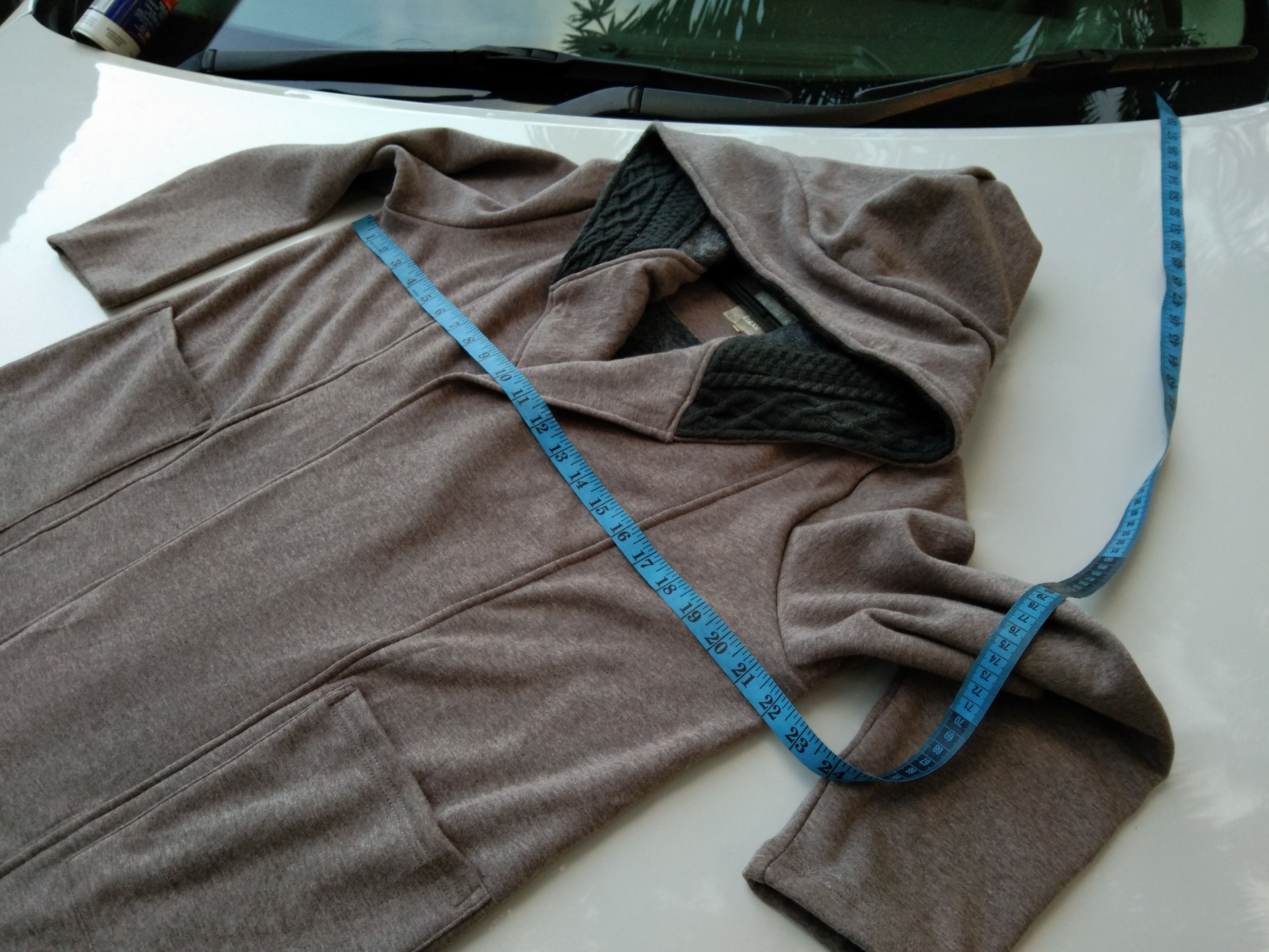 Japanese Brand SPRING & AUTUMN UNBUTTON COAT WITH HOODIE Size US M / EU 48-50 / 2 - 8 Thumbnail