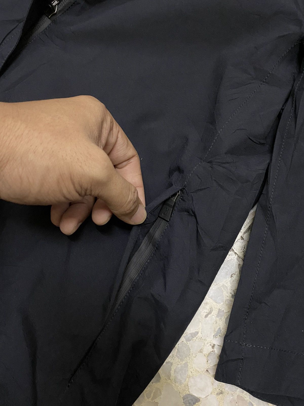 Errolson Hugh × Goretex × Herno Herno Laminar Waterproof Jacket With Hoodie Short Sleeve Size US XS / EU 42 / 0 - 7 Thumbnail