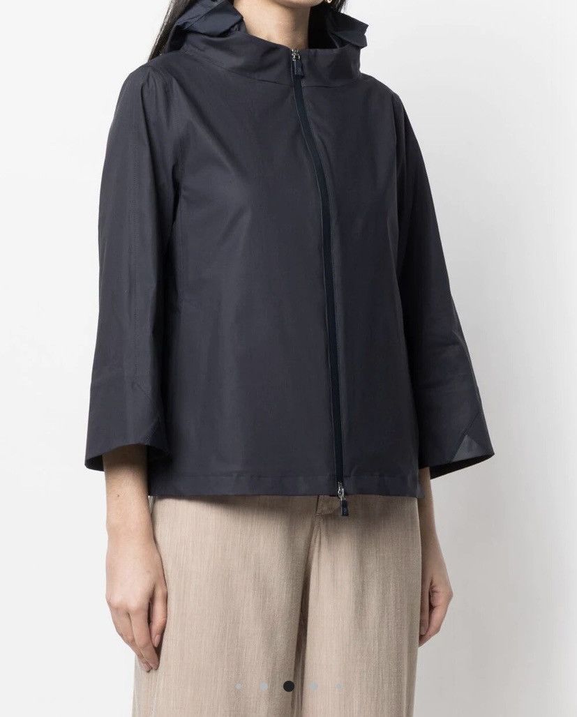 Errolson Hugh × Goretex × Herno Herno Laminar Waterproof Jacket With Hoodie Short Sleeve Size US XS / EU 42 / 0 - 8 Thumbnail
