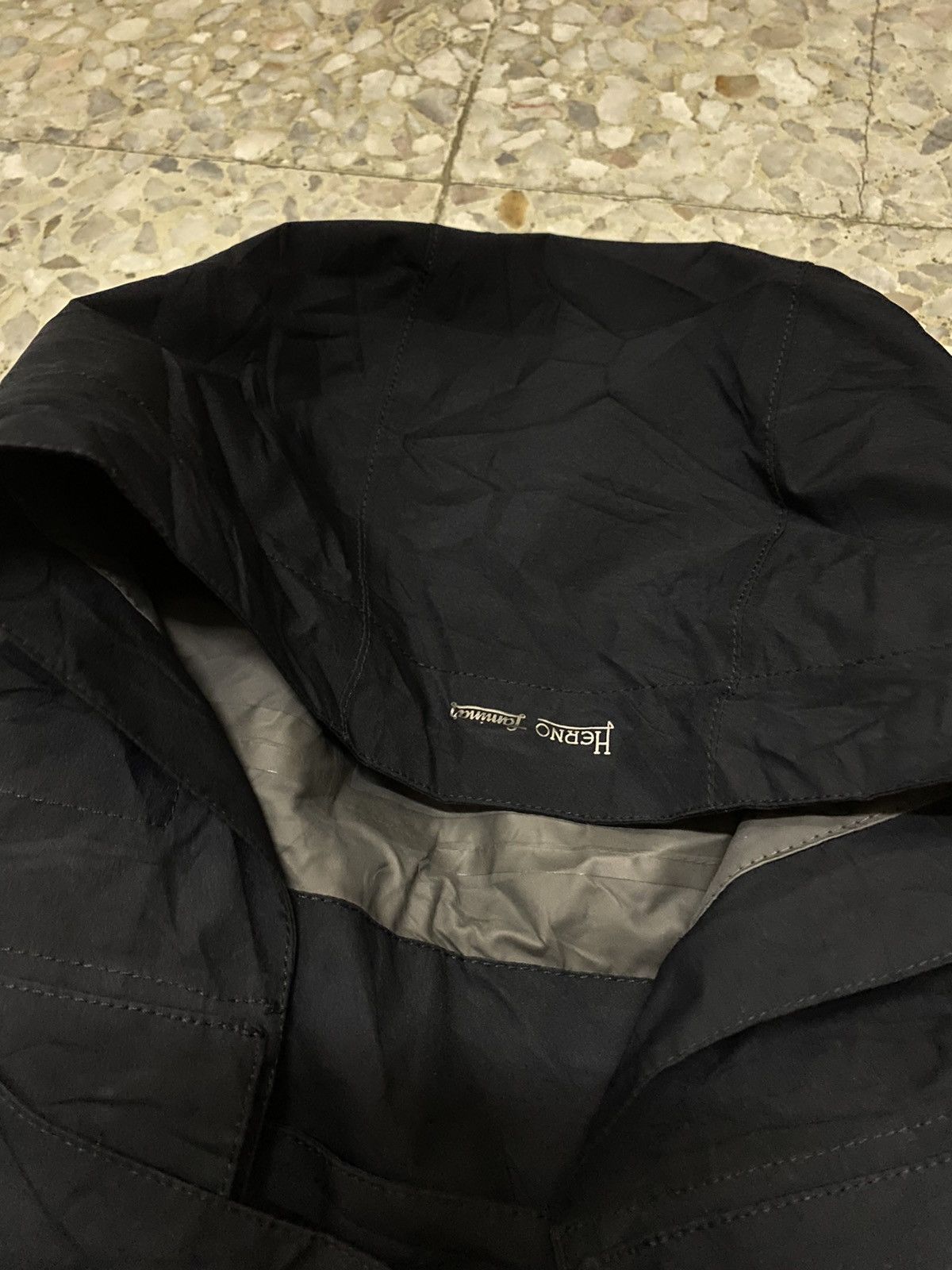 Errolson Hugh × Goretex × Herno Herno Laminar Waterproof Jacket With Hoodie Short Sleeve Size US XS / EU 42 / 0 - 4 Thumbnail