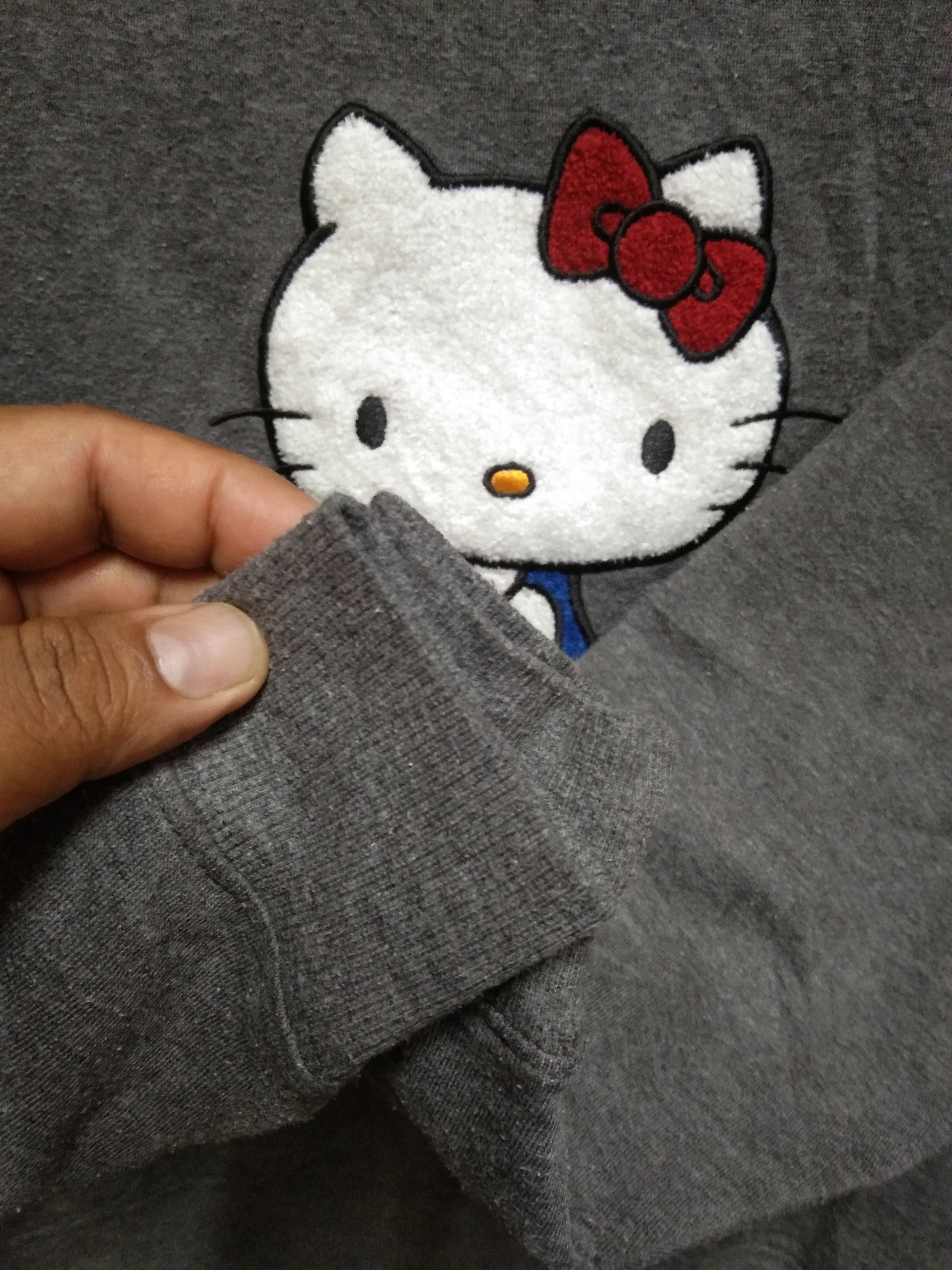 Cartoon Network HELLO KITTY BIG LOGO EMBROIDERY SWEATSHIRT Size L / US 10 / IT 46 - 6 Thumbnail
