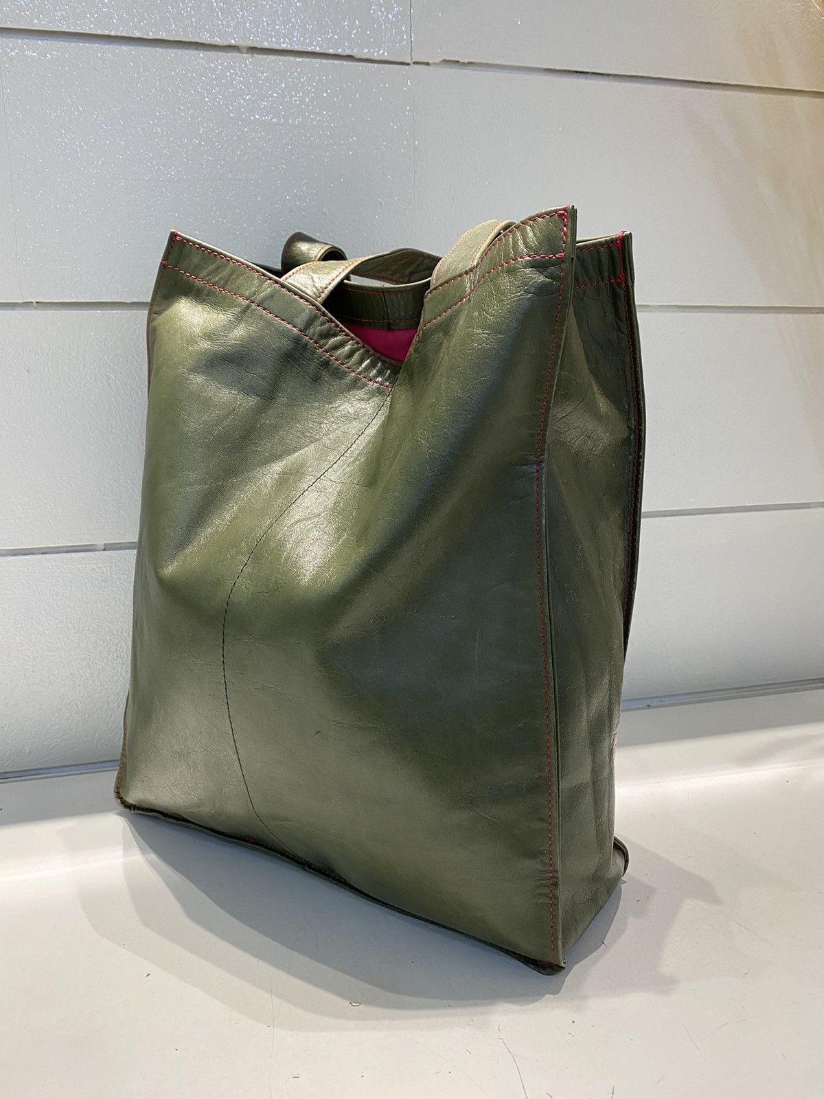 Paul Smith Paul Smith Authentic Real Leather Tote Bag Size ONE SIZE - 6 Thumbnail