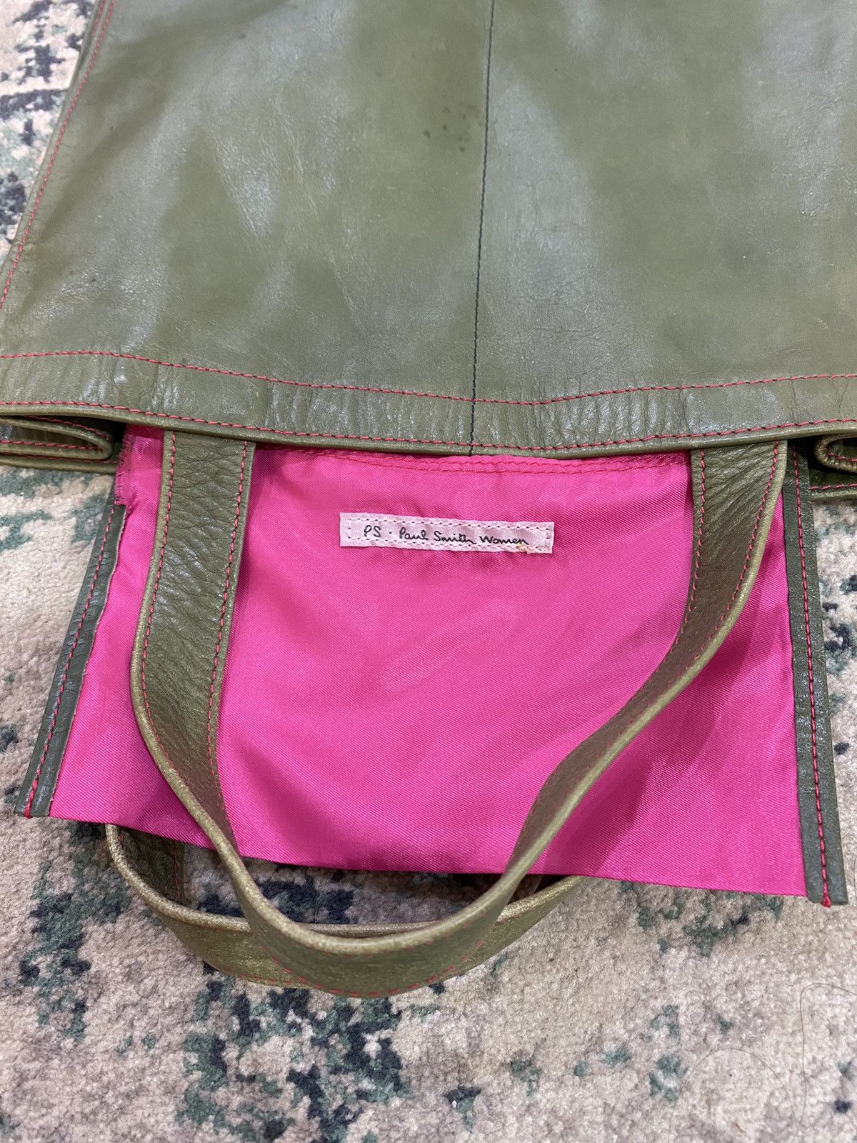 Paul Smith Paul Smith Authentic Real Leather Tote Bag Size ONE SIZE - 7 Thumbnail