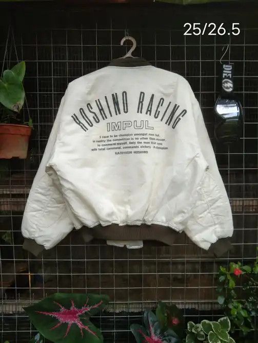 image of Bomber Jacket Vintage Impul Nissan Legendary Driver Jacket, Men's (Size Large)
