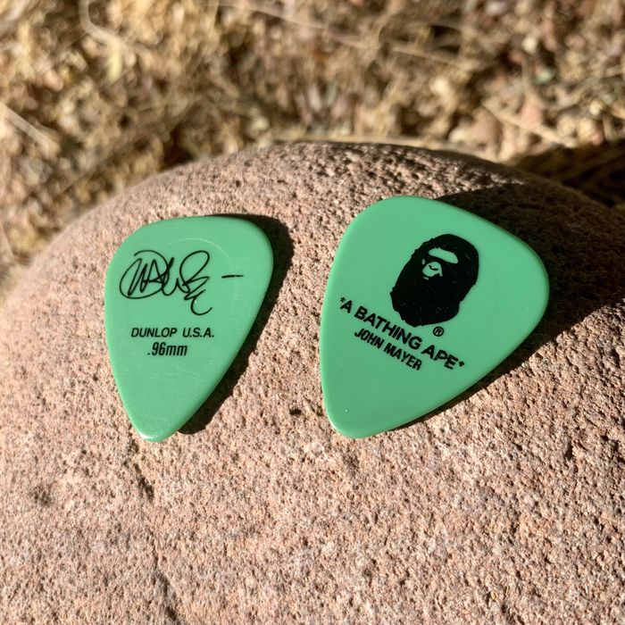 Bape John Mayer X Babe X Dunlop Plectrums Grailed 5310