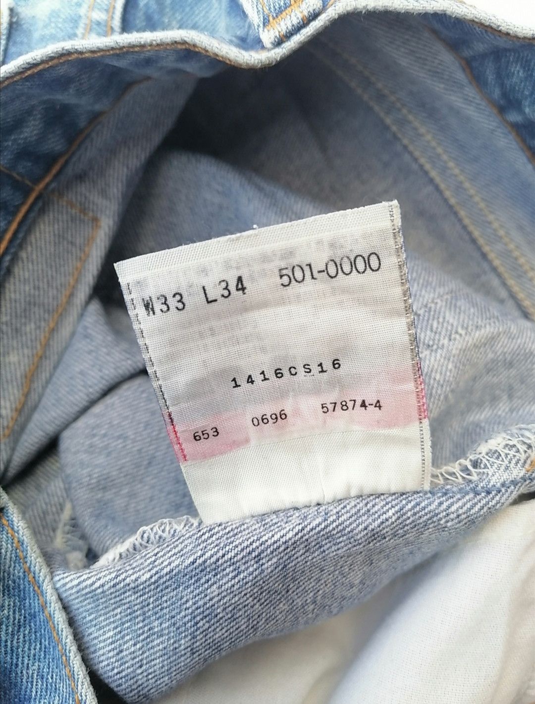Levi's × Levi's Vintage Clothing × Vintage Levi's Strauss 501xx Fly Button Denim Jeans Size US 32 / EU 48 - 6 Thumbnail