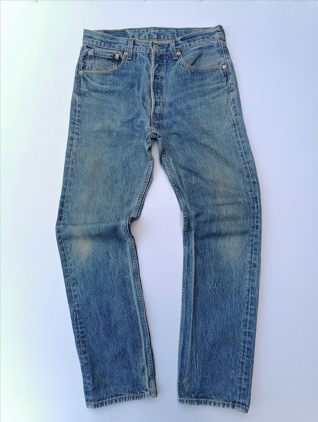 Levi's × Levi's Vintage Clothing × Vintage Levi's Strauss 501xx Fly Button Denim Jeans Size US 32 / EU 48 - 1 Thumbnail