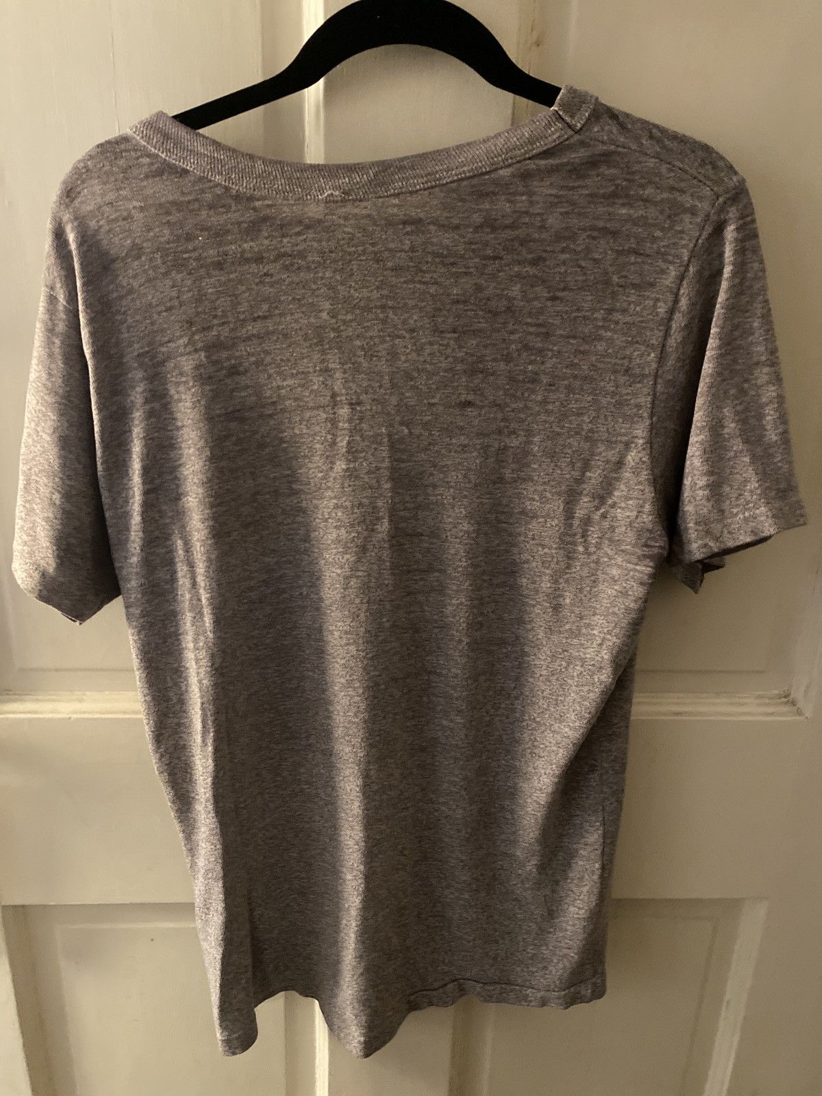 Vintage Vintage Grey Army 80s Tee Size Small Size US S / EU 44-46 / 1 - 4 Thumbnail