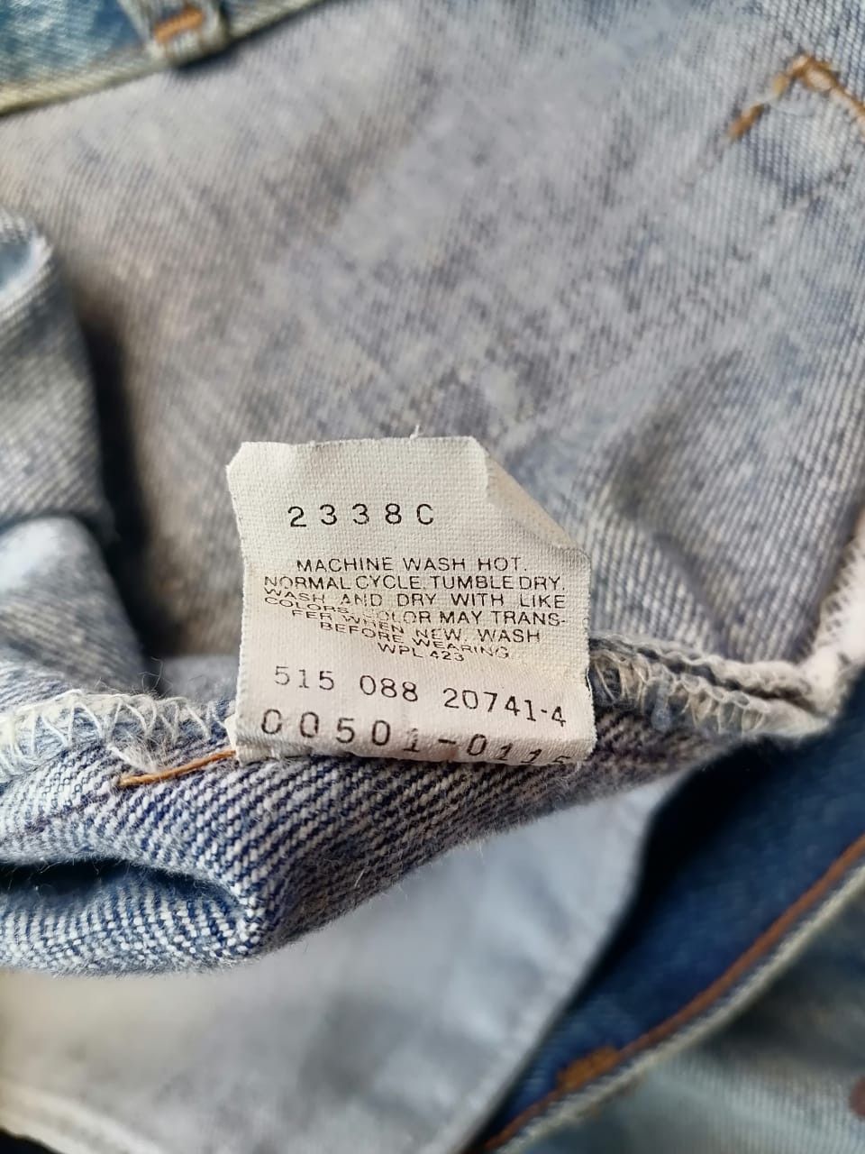 Levi's × Levi's Vintage Clothing × Vintage Levi's Strauss 501 Fly Button Denim Jeans Size US 35 - 4 Thumbnail