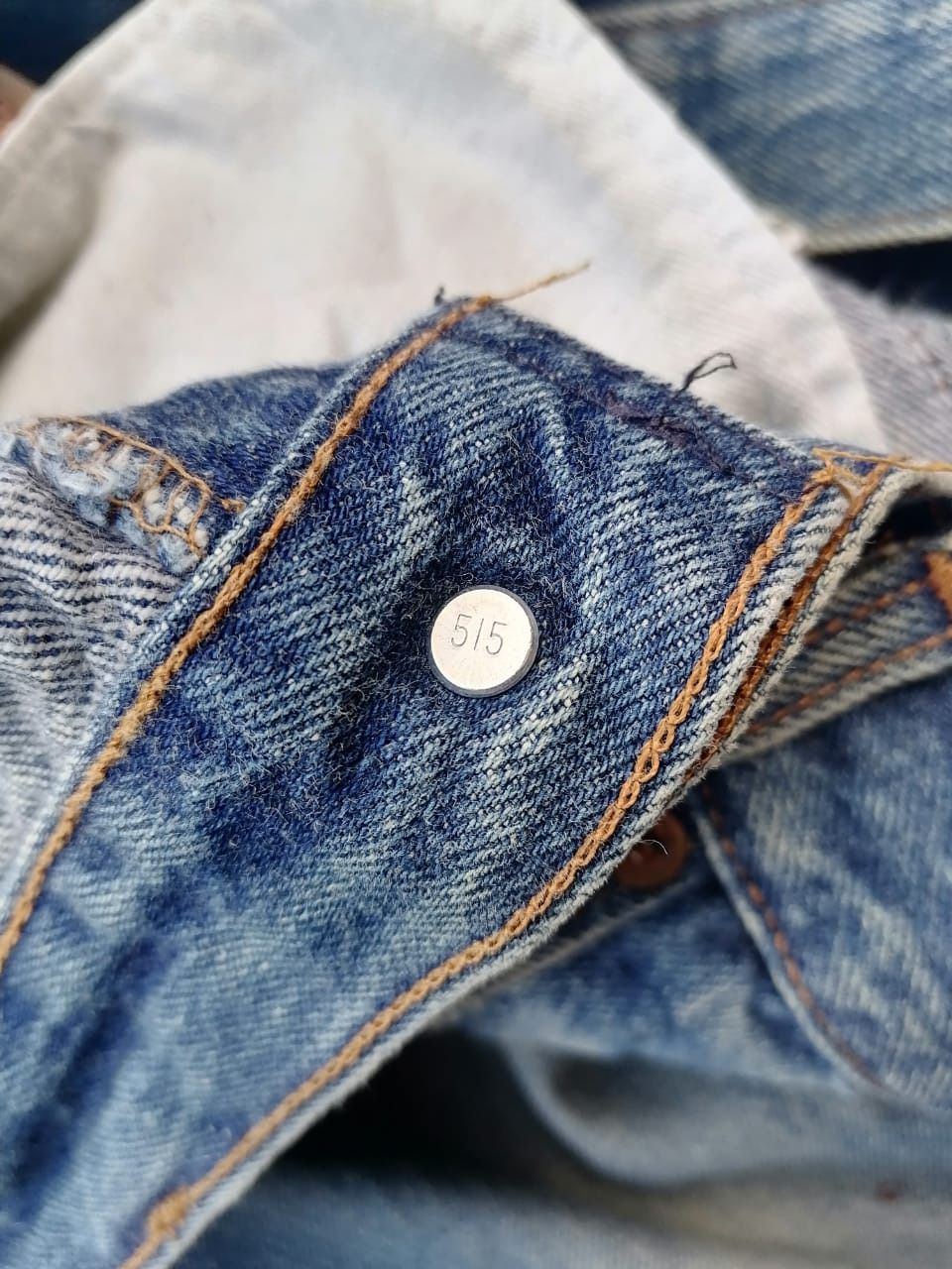 Levi's × Levi's Vintage Clothing × Vintage Levi's Strauss 501 Fly Button Denim Jeans Size US 35 - 3 Thumbnail