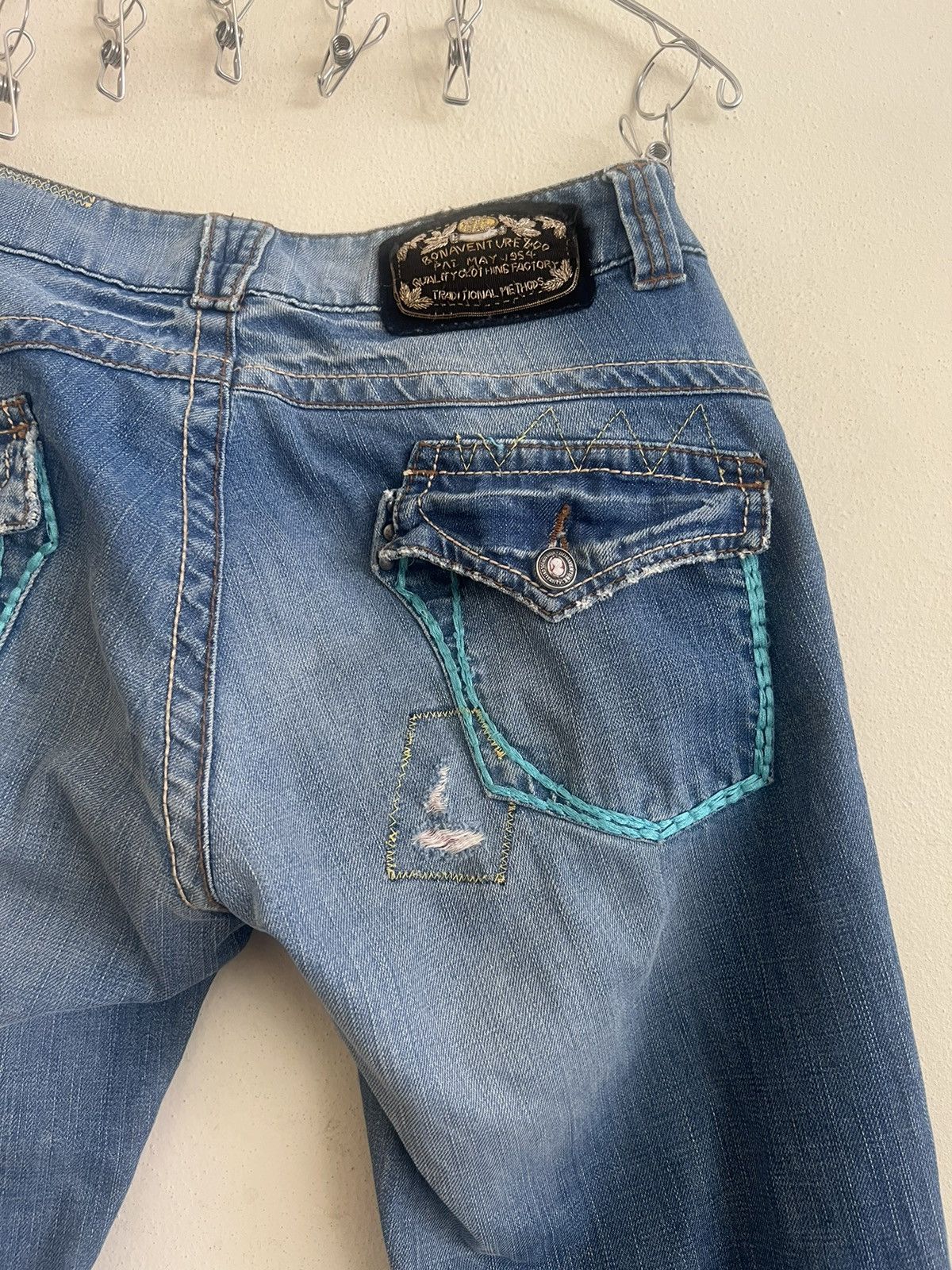 Japanese Brand × Vintage Vintage Bonaventure Distressed Denim Size US 28 / EU 44 - 7 Thumbnail