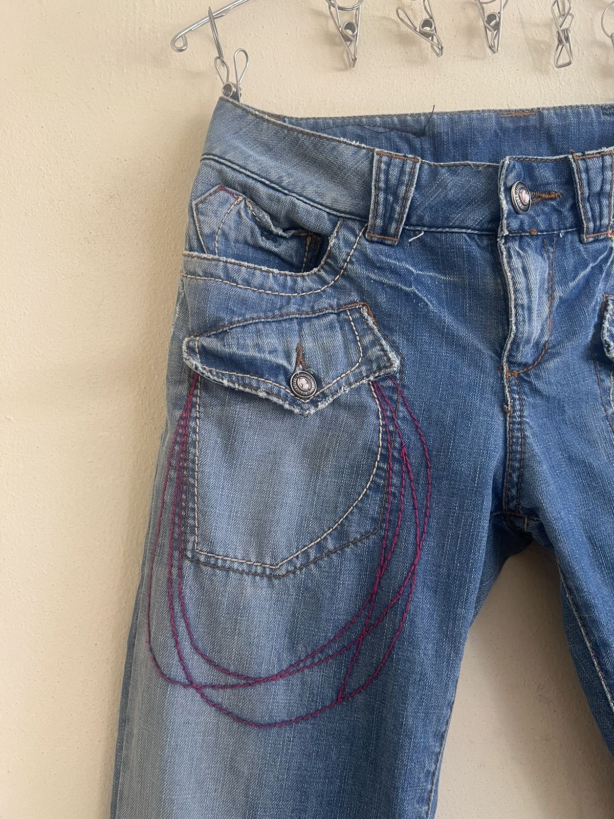 Japanese Brand × Vintage Vintage Bonaventure Distressed Denim Size US 28 / EU 44 - 3 Thumbnail