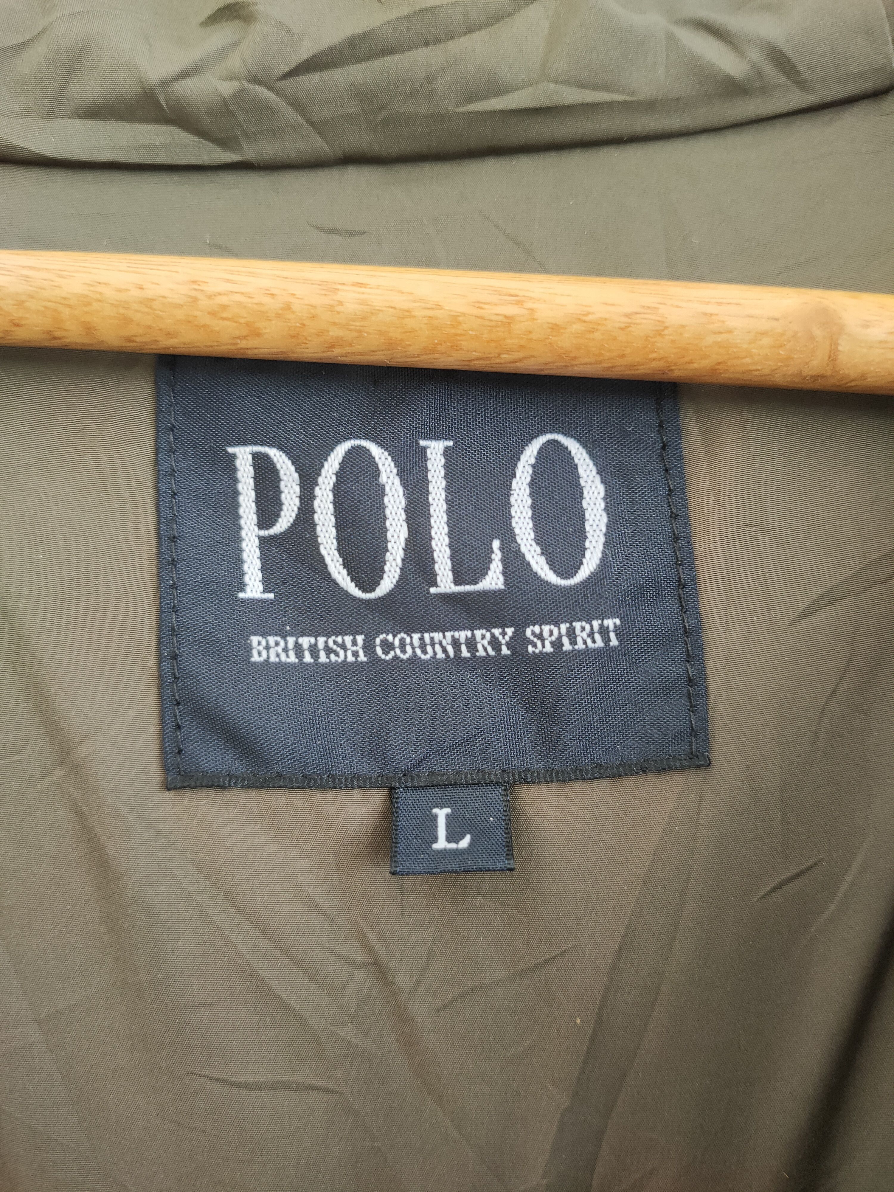 Japanese Brand × Vintage Vintage Polo British Country Spirit Puffer Jacket Size US L / EU 52-54 / 3 - 8 Thumbnail