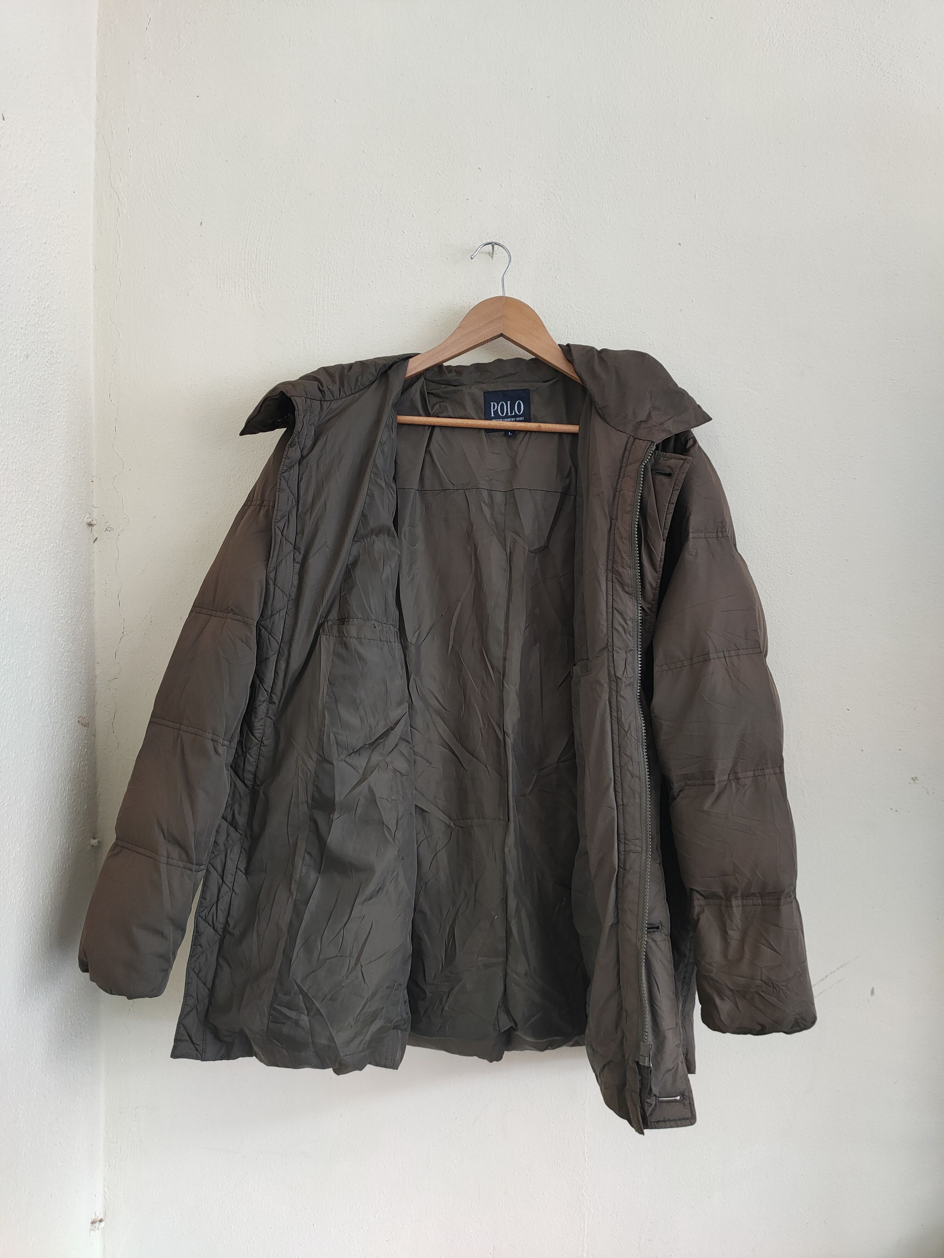 Japanese Brand × Vintage Vintage Polo British Country Spirit Puffer Jacket Size US L / EU 52-54 / 3 - 5 Thumbnail