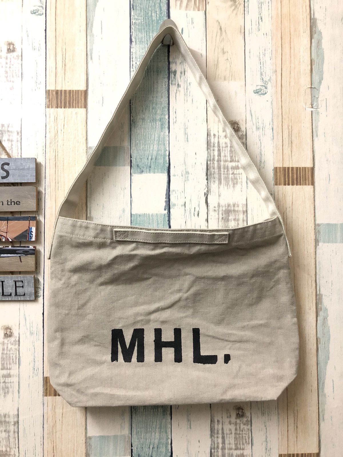 Margaret Howell Cotton Carry Bag Size ONE SIZE - 4 Thumbnail