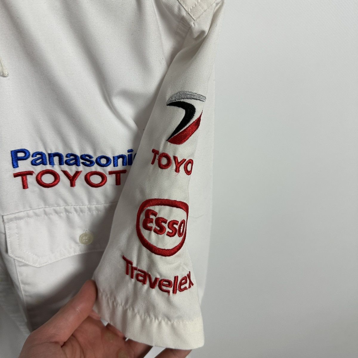 NASCAR Vintage 90s Toyota Panasonic Michelin racing shirt rare hype Size US M / EU 48-50 / 2 - 10 Thumbnail