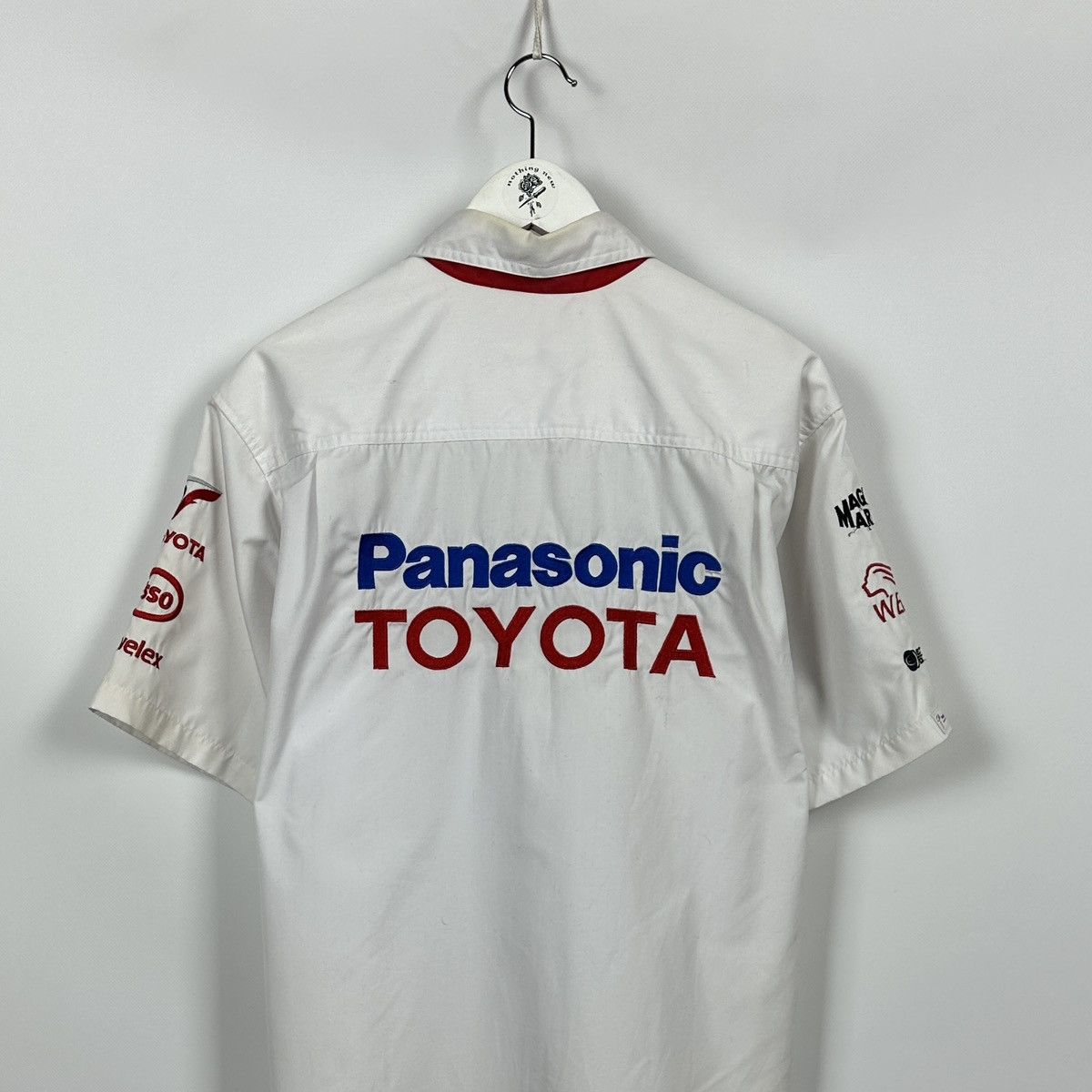 NASCAR Vintage 90s Toyota Panasonic Michelin racing shirt rare hype Size US M / EU 48-50 / 2 - 6 Thumbnail