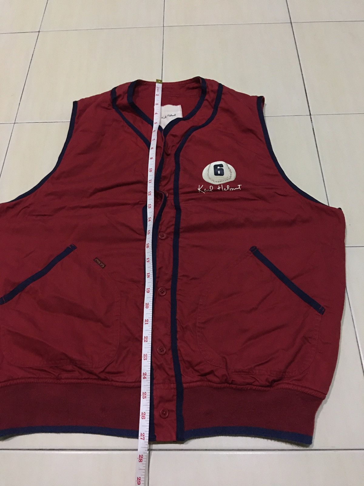 Japanese Brand × Karl Helmut Karl Helmut X Japanese Brand Vest Size US L / EU 52-54 / 3 - 9 Thumbnail