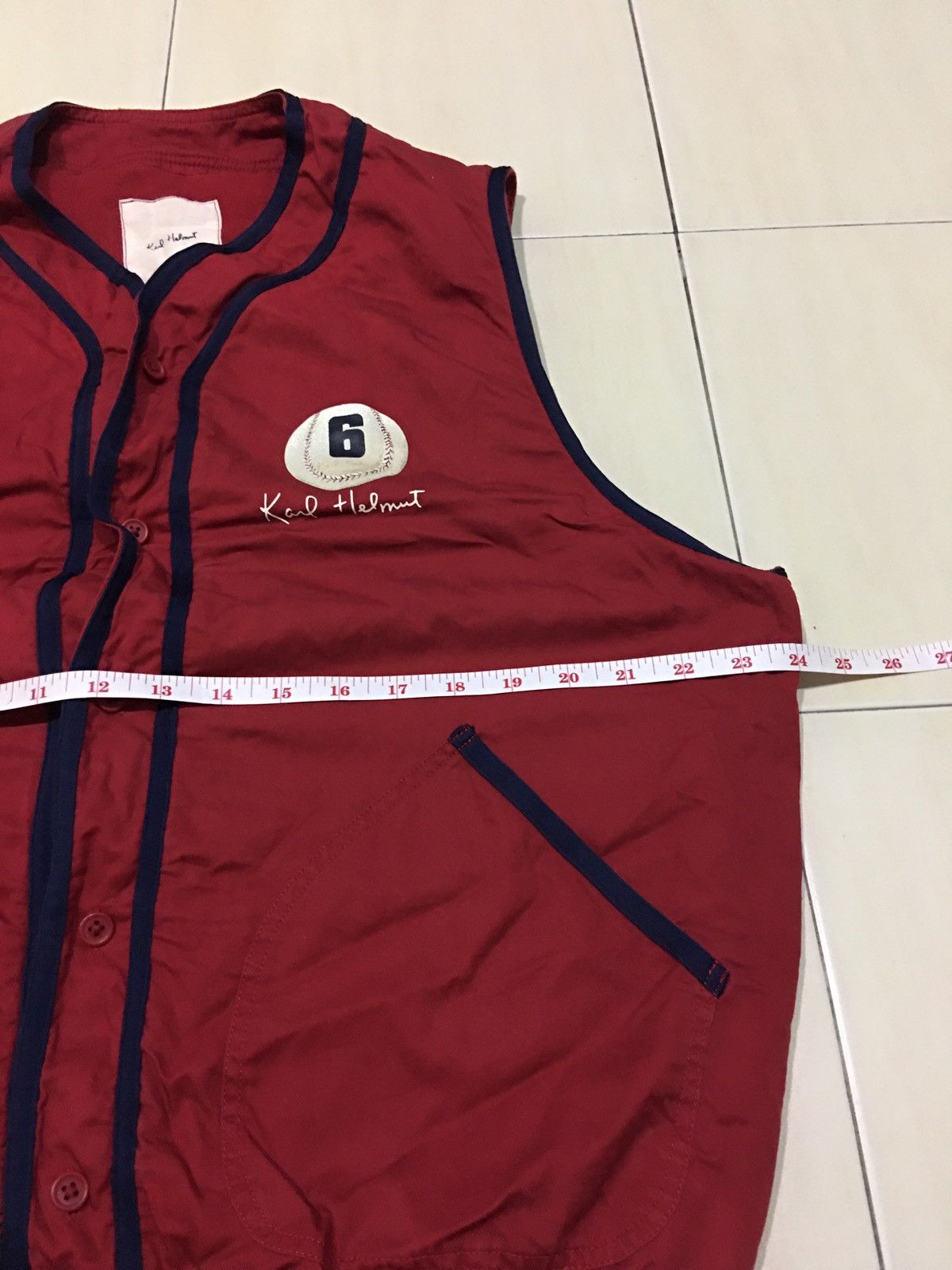 Japanese Brand × Karl Helmut Karl Helmut X Japanese Brand Vest Size US L / EU 52-54 / 3 - 8 Thumbnail