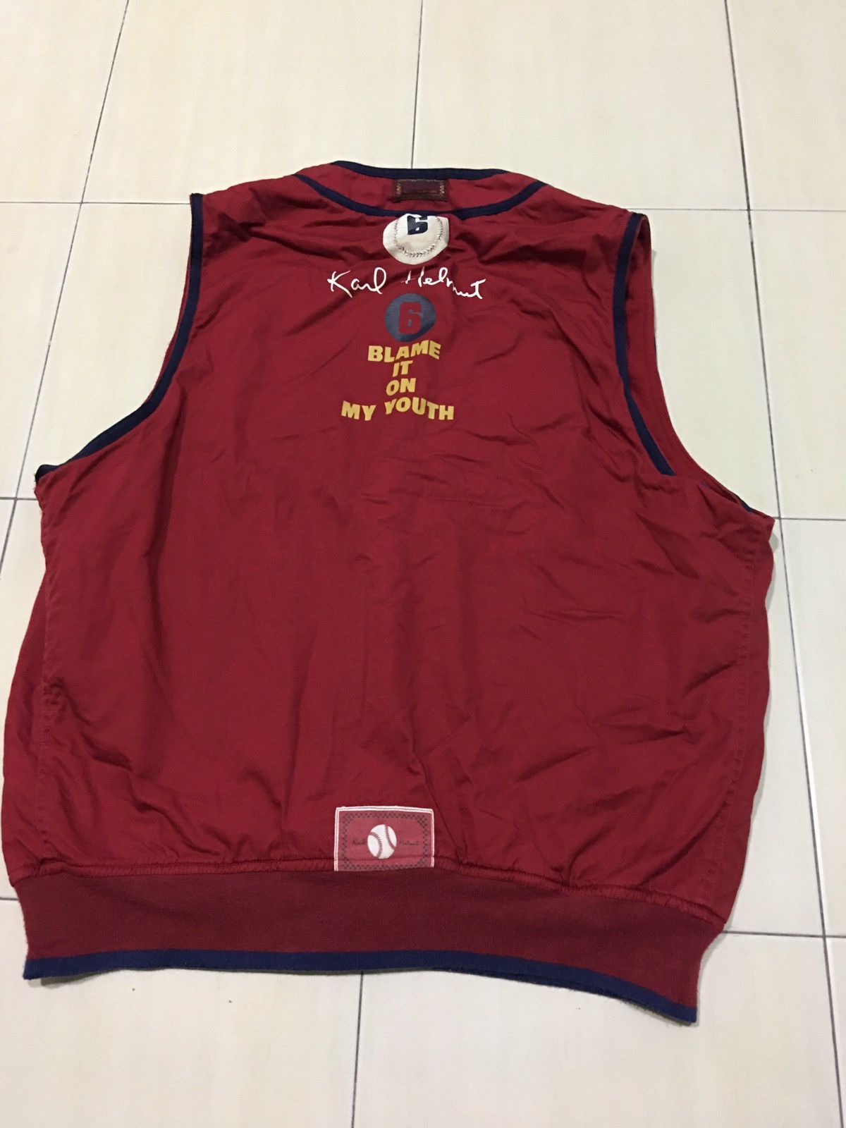 Japanese Brand × Karl Helmut Karl Helmut X Japanese Brand Vest Size US L / EU 52-54 / 3 - 6 Thumbnail